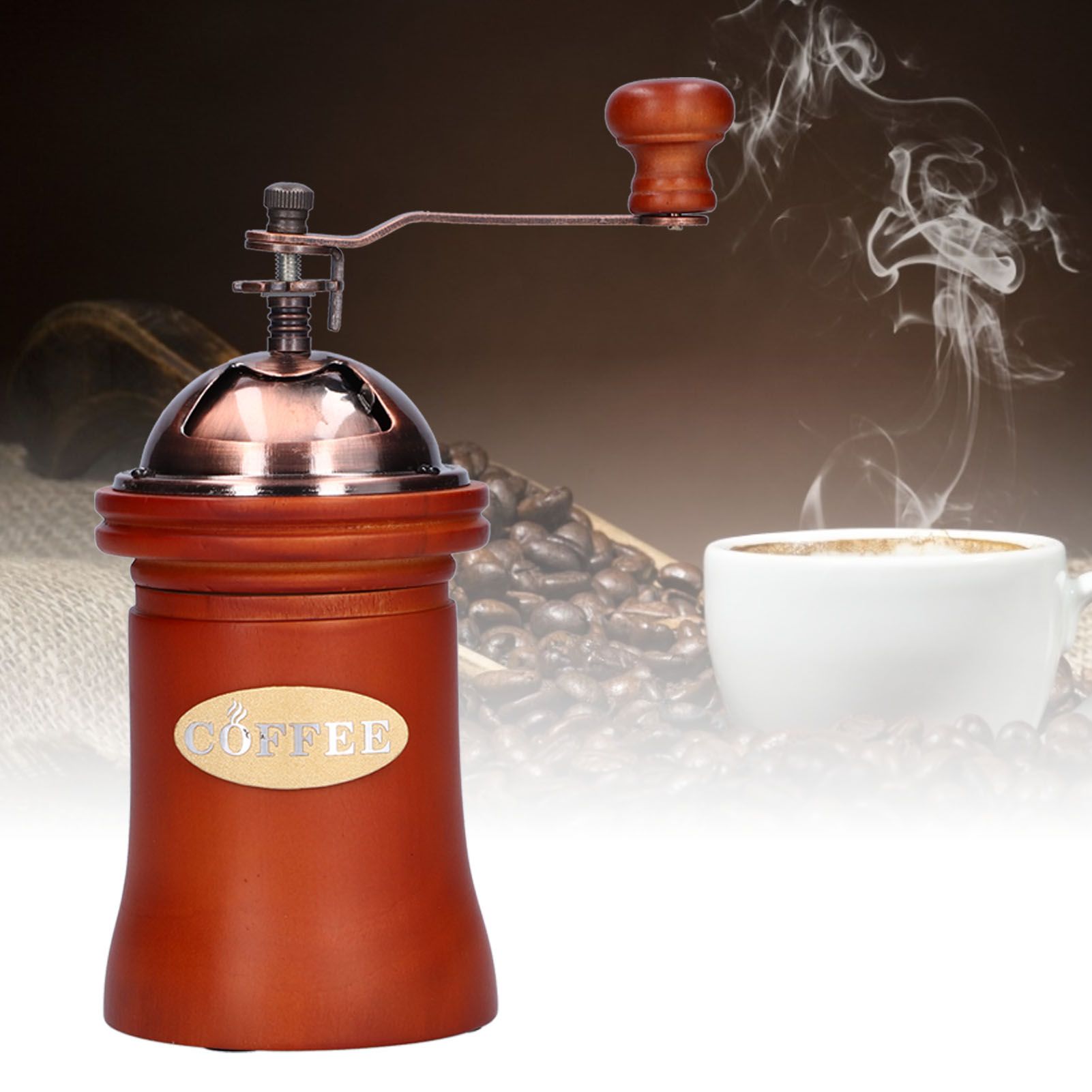 Postbox Shape Coffee Grinder Household Manual Coffee Mill for Home Restaurant view 11