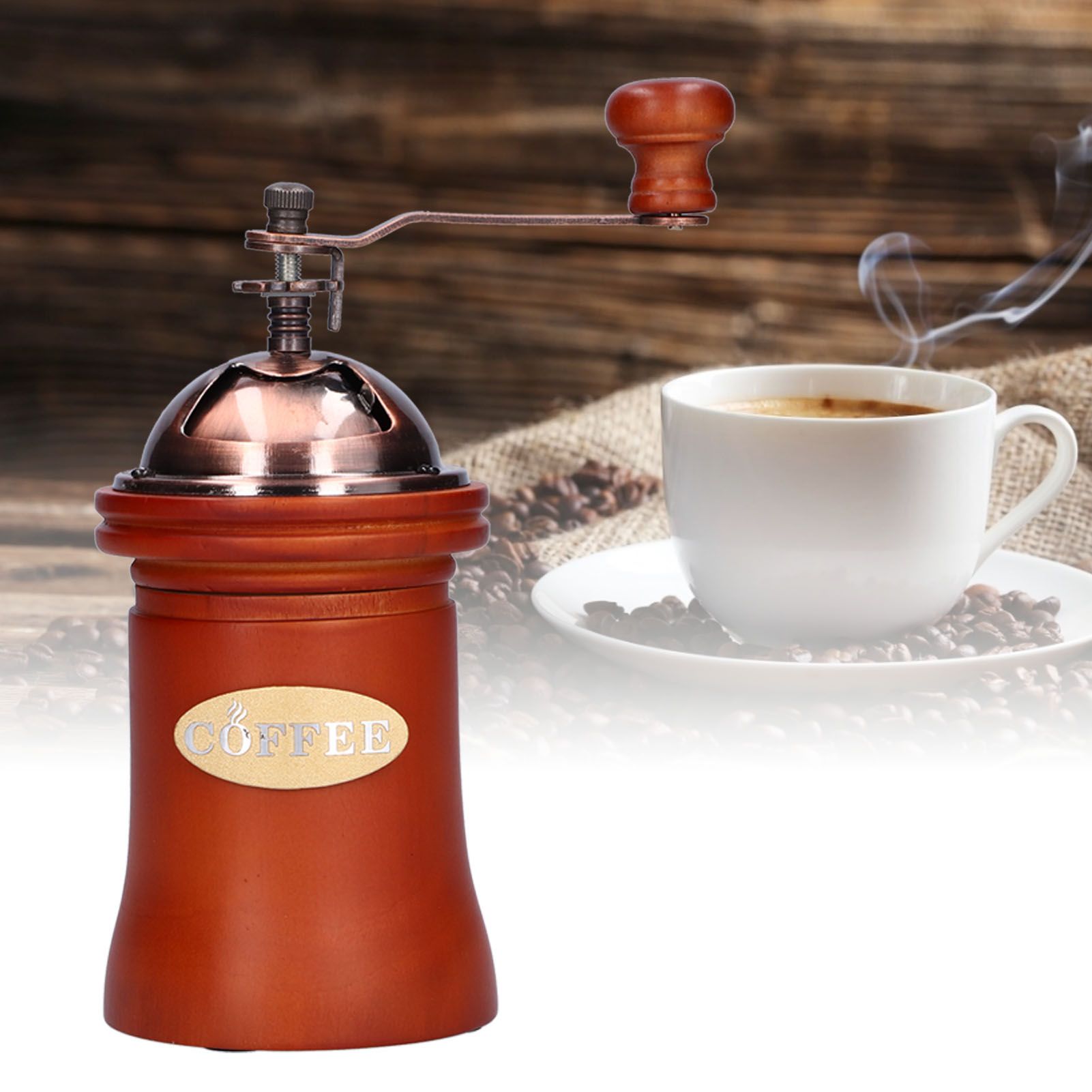 Postbox Shape Coffee Grinder Household Manual Coffee Mill for Home Restaurant view 12