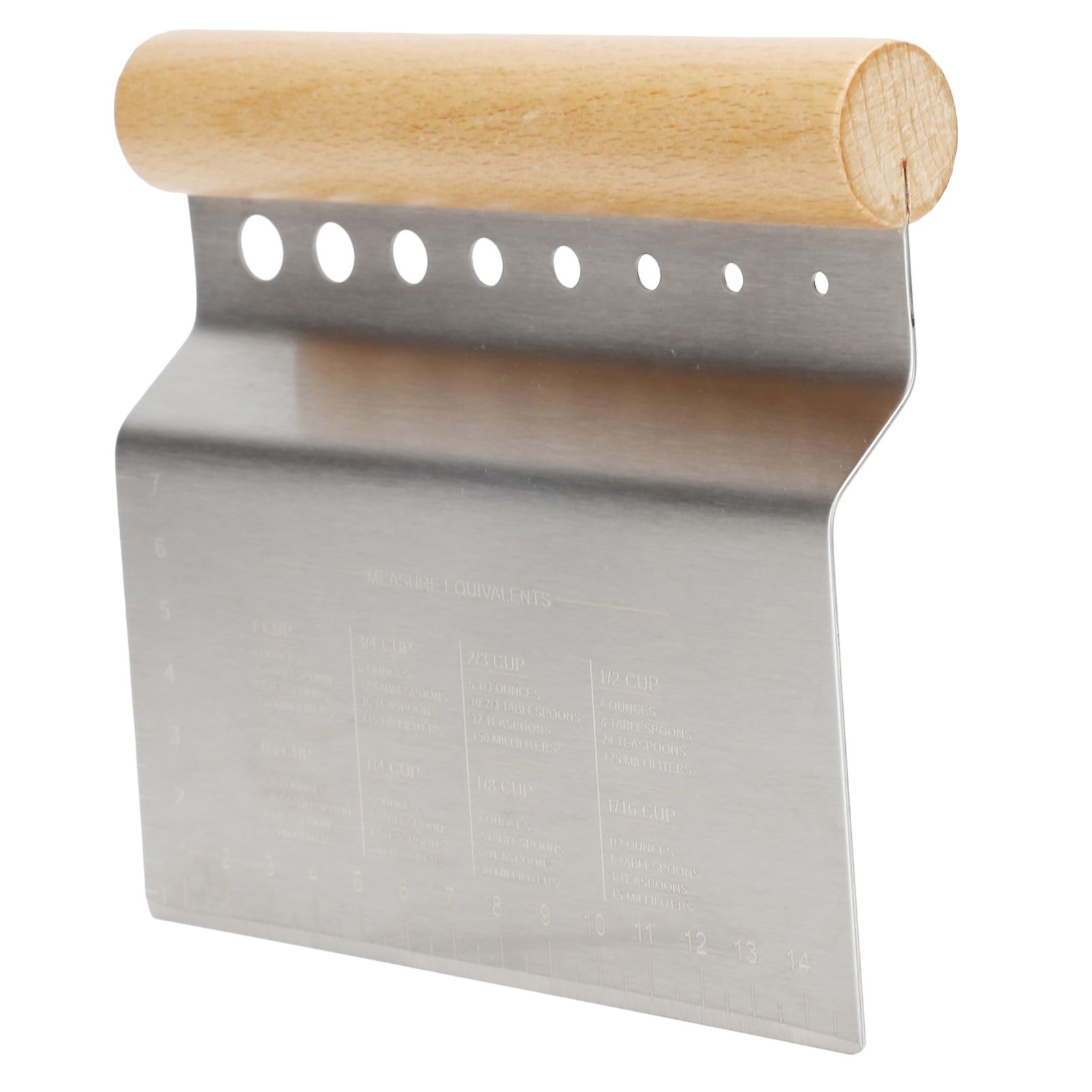 Dough Scraper Multifunctional Kitchen Tool Baking Tool with Handle for Dough view 2