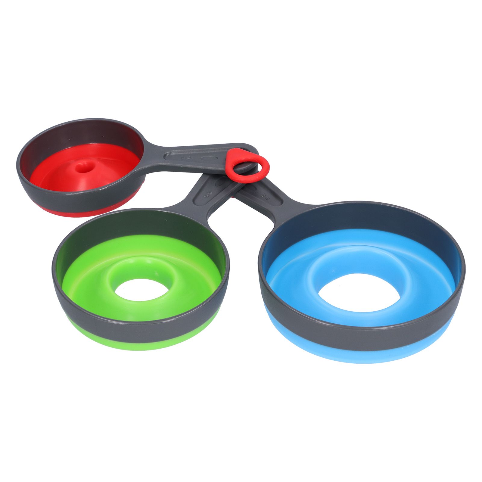 Silicone Funnel Set WideMouth NarrowMouth AntiScald Collapsible Funnel for — image 1
