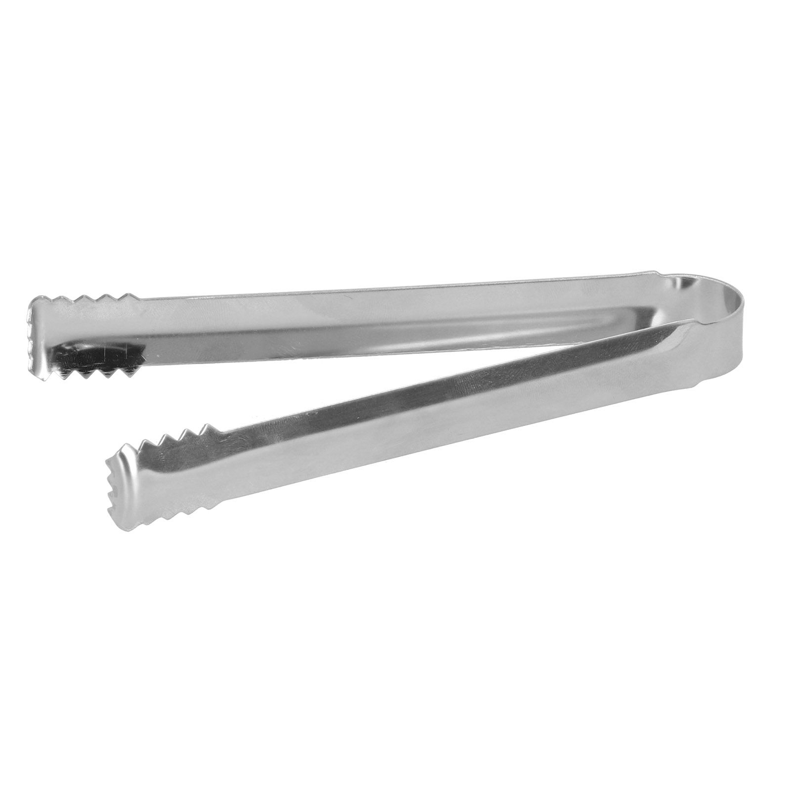 Stainless Steel Ice Clip Mini Barbecue Bread Salad Food Tongs for Kitchen Bar — image 1