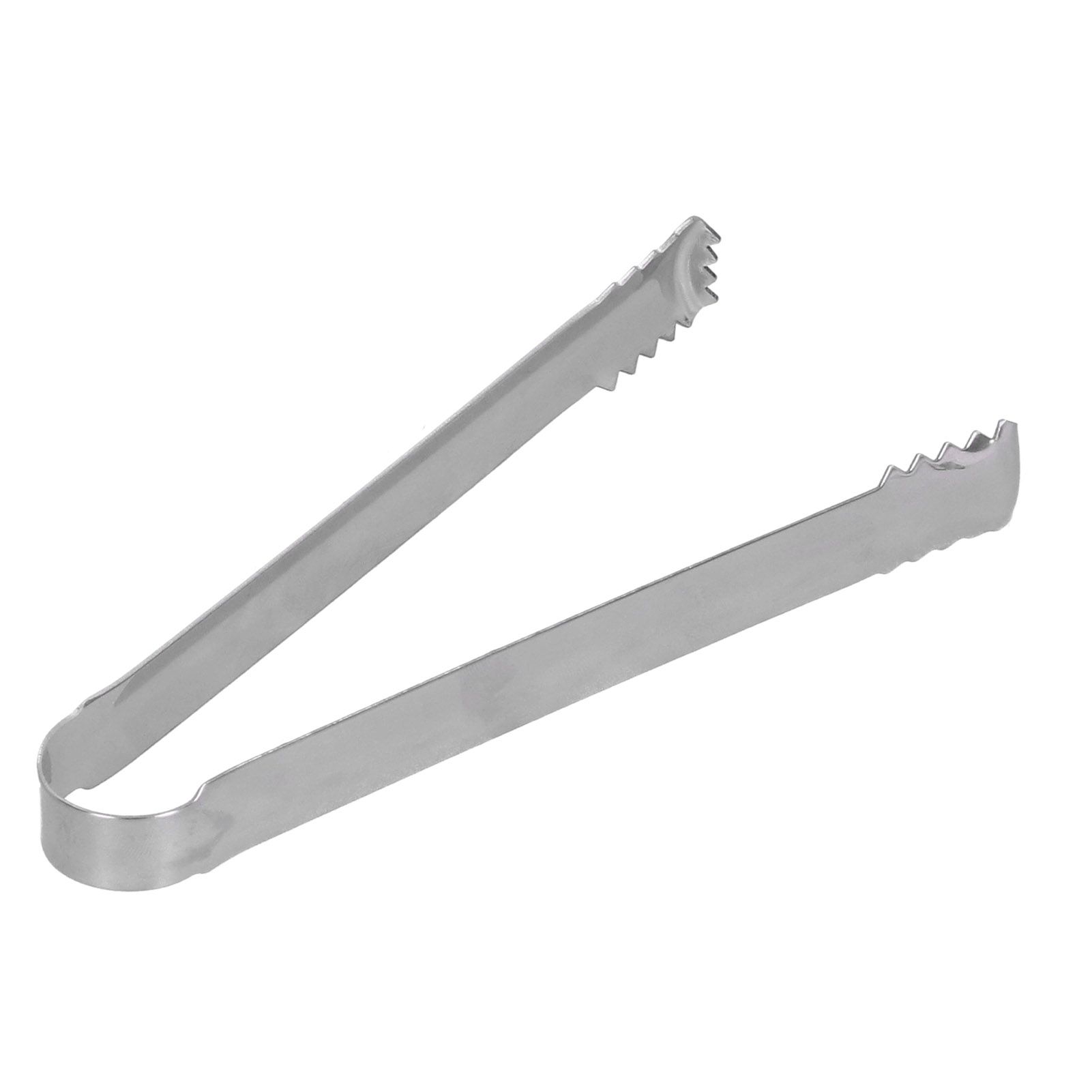Stainless Steel Ice Clip Mini Barbecue Bread Salad Food Tongs for Kitchen Bar view 4