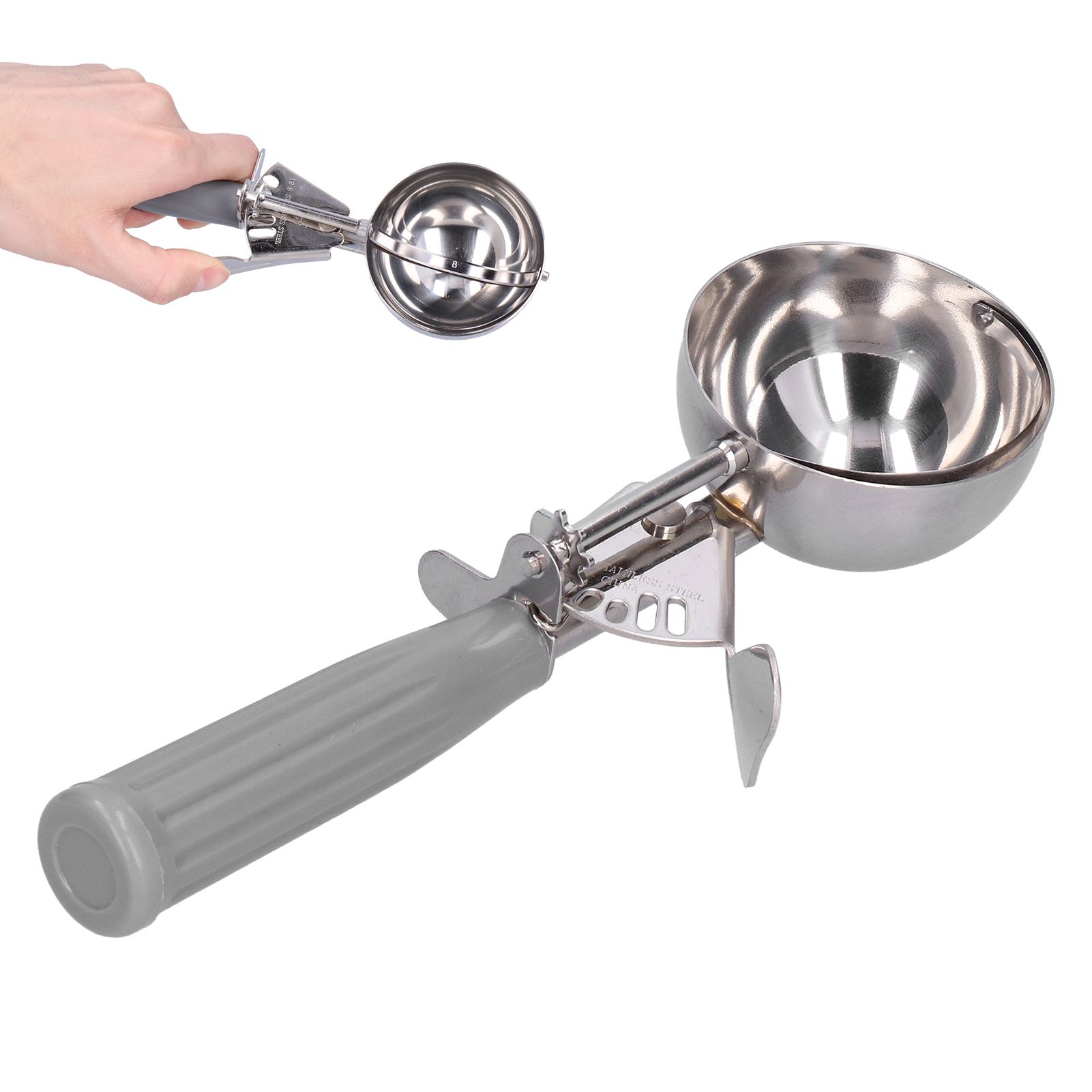 Ice Cream Scoop Digger Multifunctional Stainless Steel Ice Cream Spoon Kitchen view 8