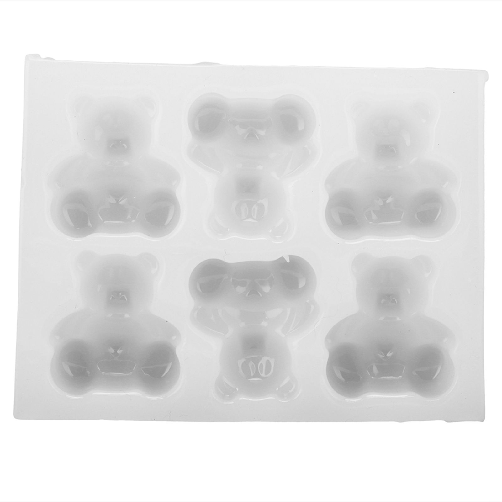 Silicone Mold Bear Shape HandMade Candy Cake Chocolate Soap Clay Mold for Home view 5