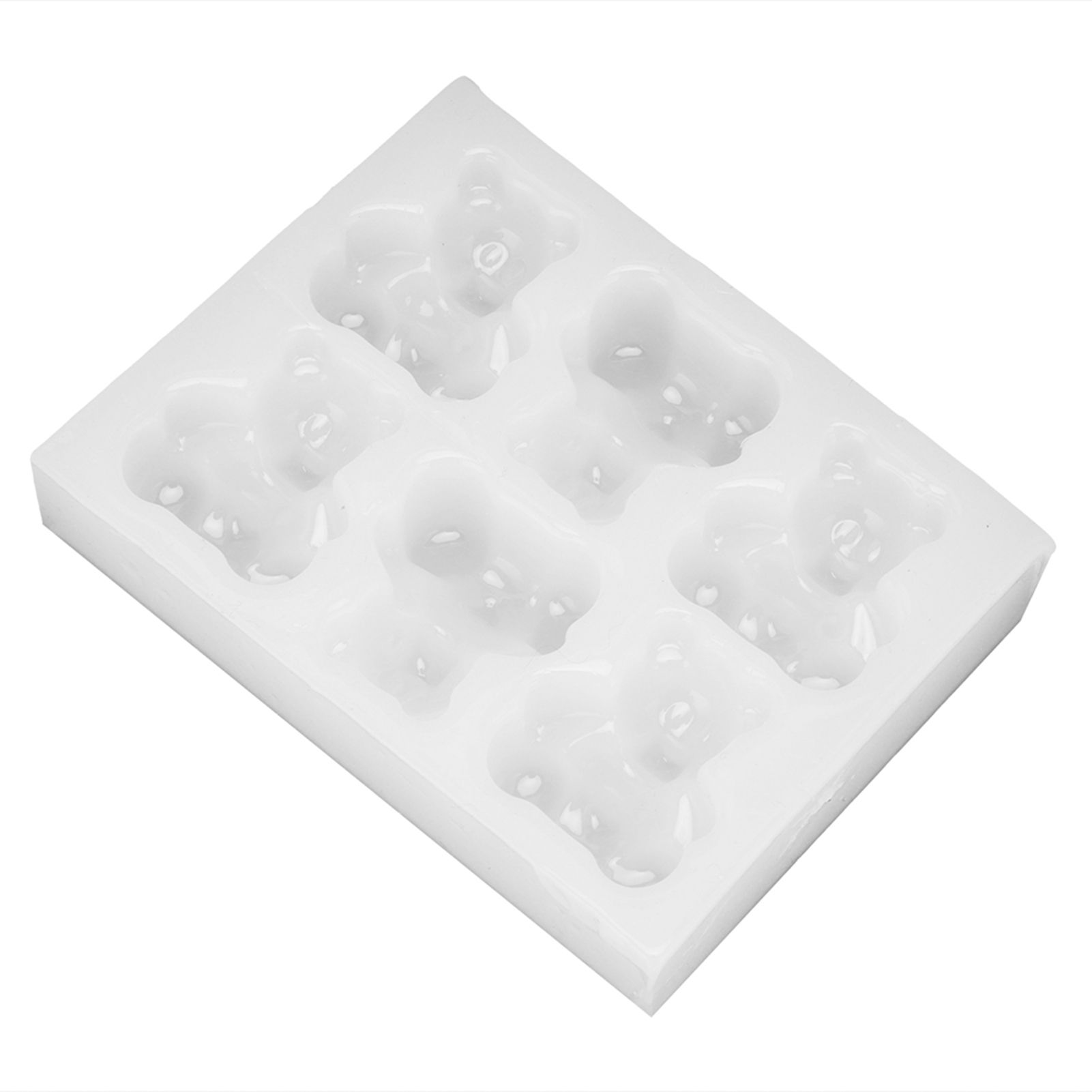 Silicone Mold Bear Shape HandMade Candy Cake Chocolate Soap Clay Mold for Home view 8