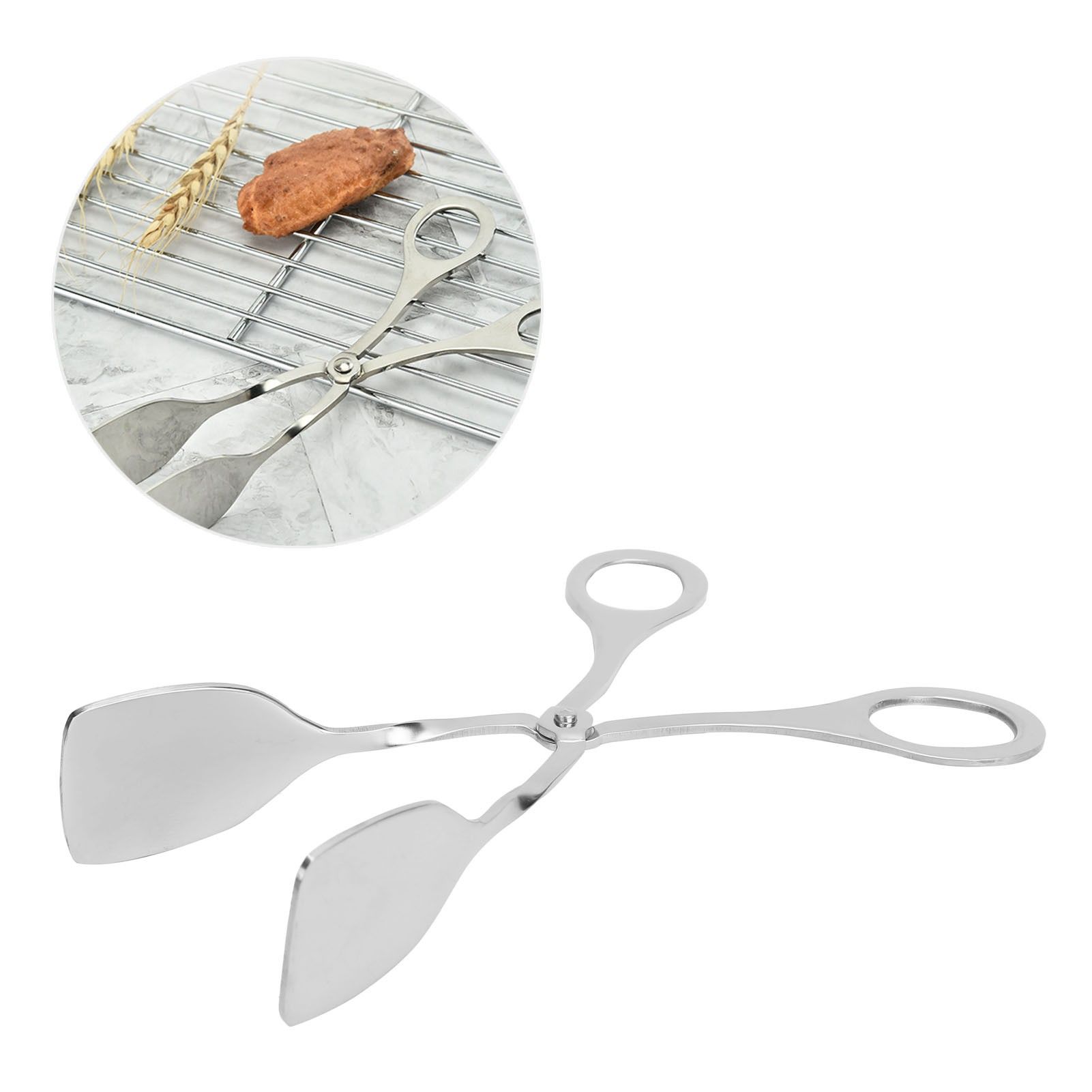 Stainless Steel Bread Clip Salad BBQ Buffet Steak Clip for Baking Barbecue view 11