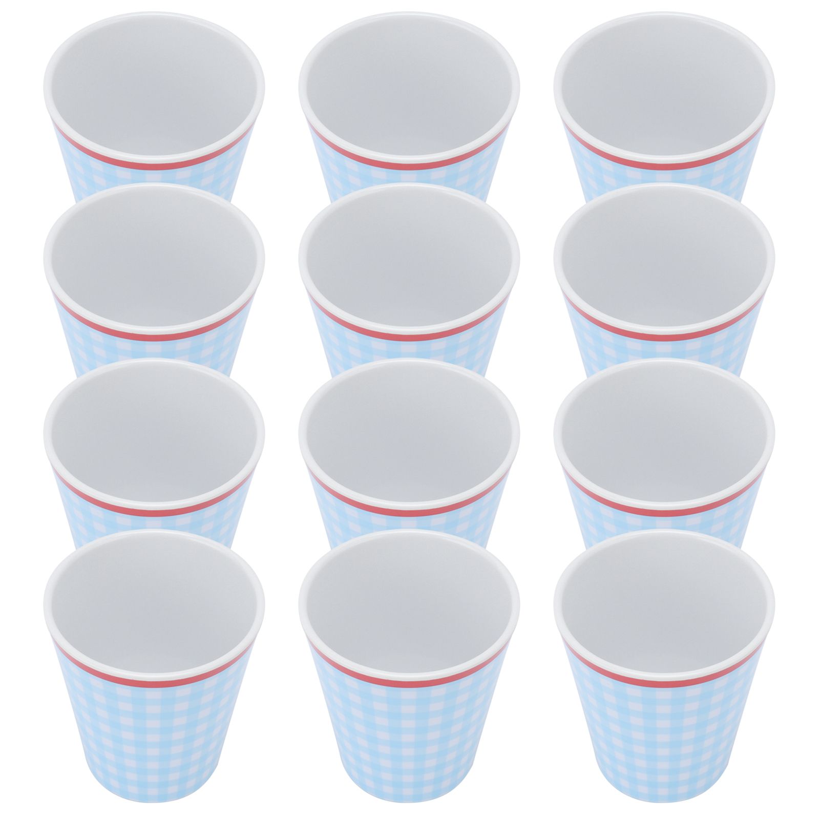 12PCS Imitation Ceramic Water Cup Drinking Mug for Restaurant School Kitchen view 3