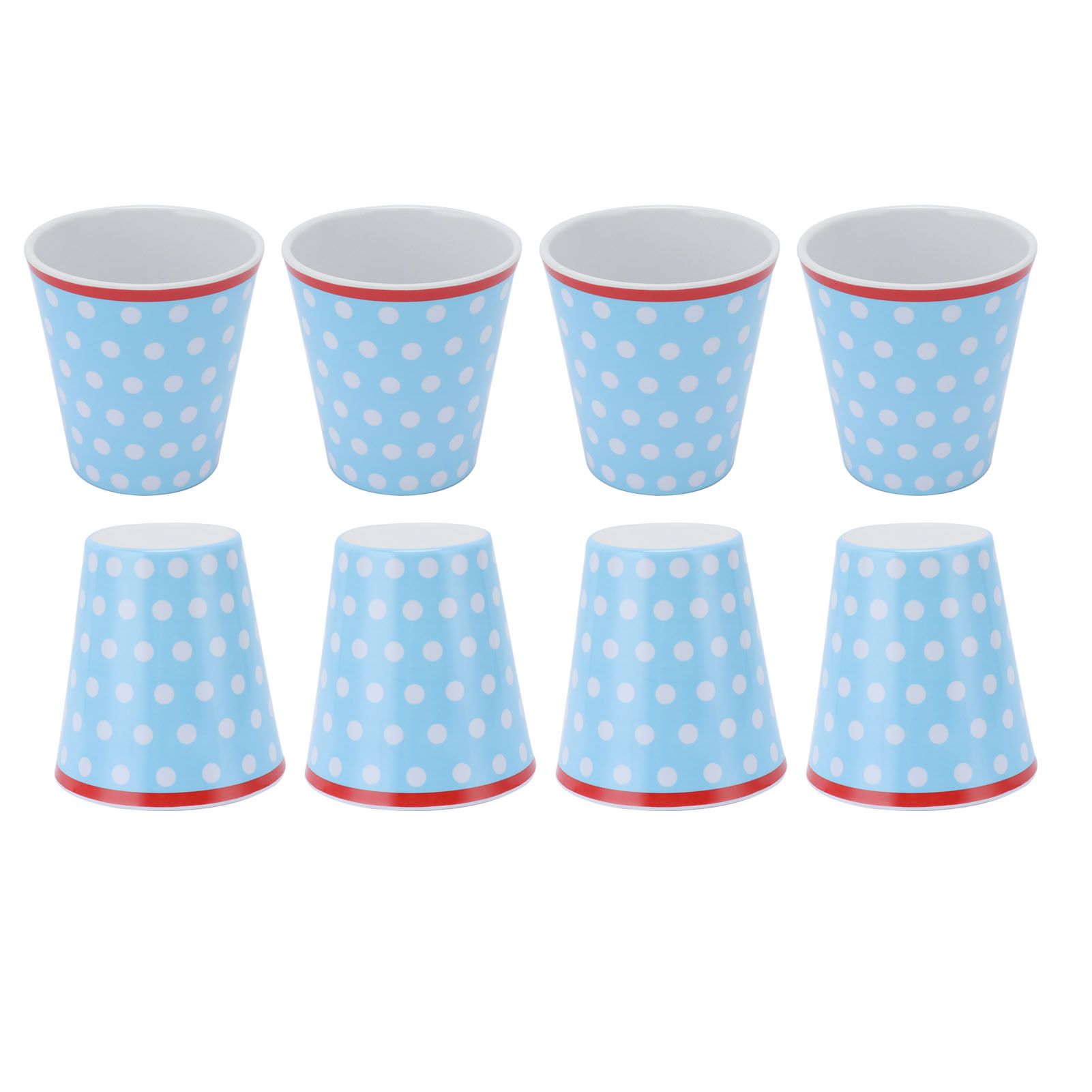4Pcs Innovative Melamine Cup Imitation Porcelain Drink Cup Beverage Mug for view 9