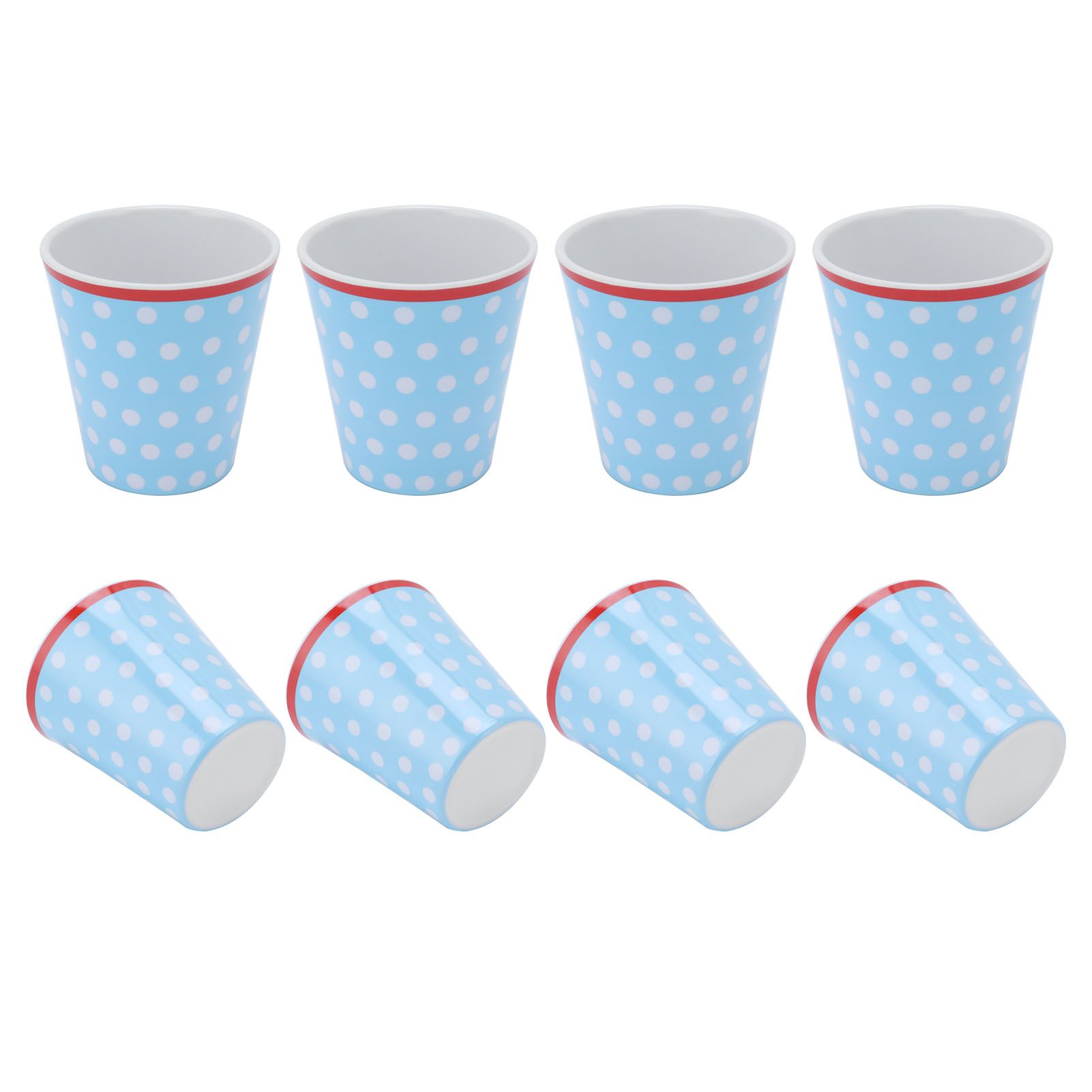 4Pcs Innovative Melamine Cup Imitation Porcelain Drink Cup Beverage Mug for view 10