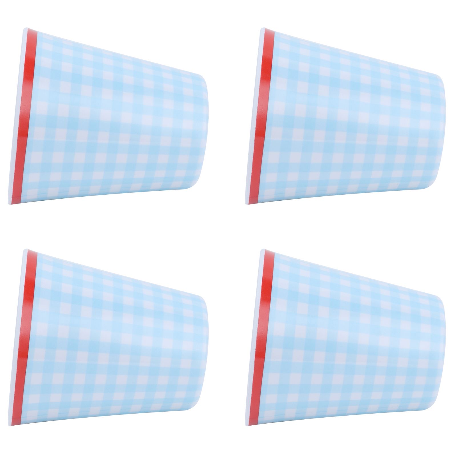 4Pcs/Set Imitation Porcelain Water Cup Originality Beverage Mug for Home view 10