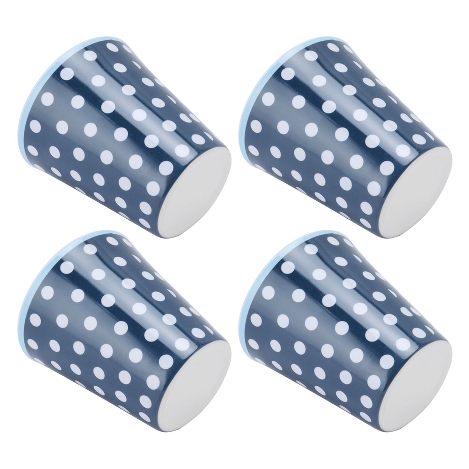 4Pcs/Set Cute Melamine Mug Imitation Porcelain Beverage Cup for Home Student view 9