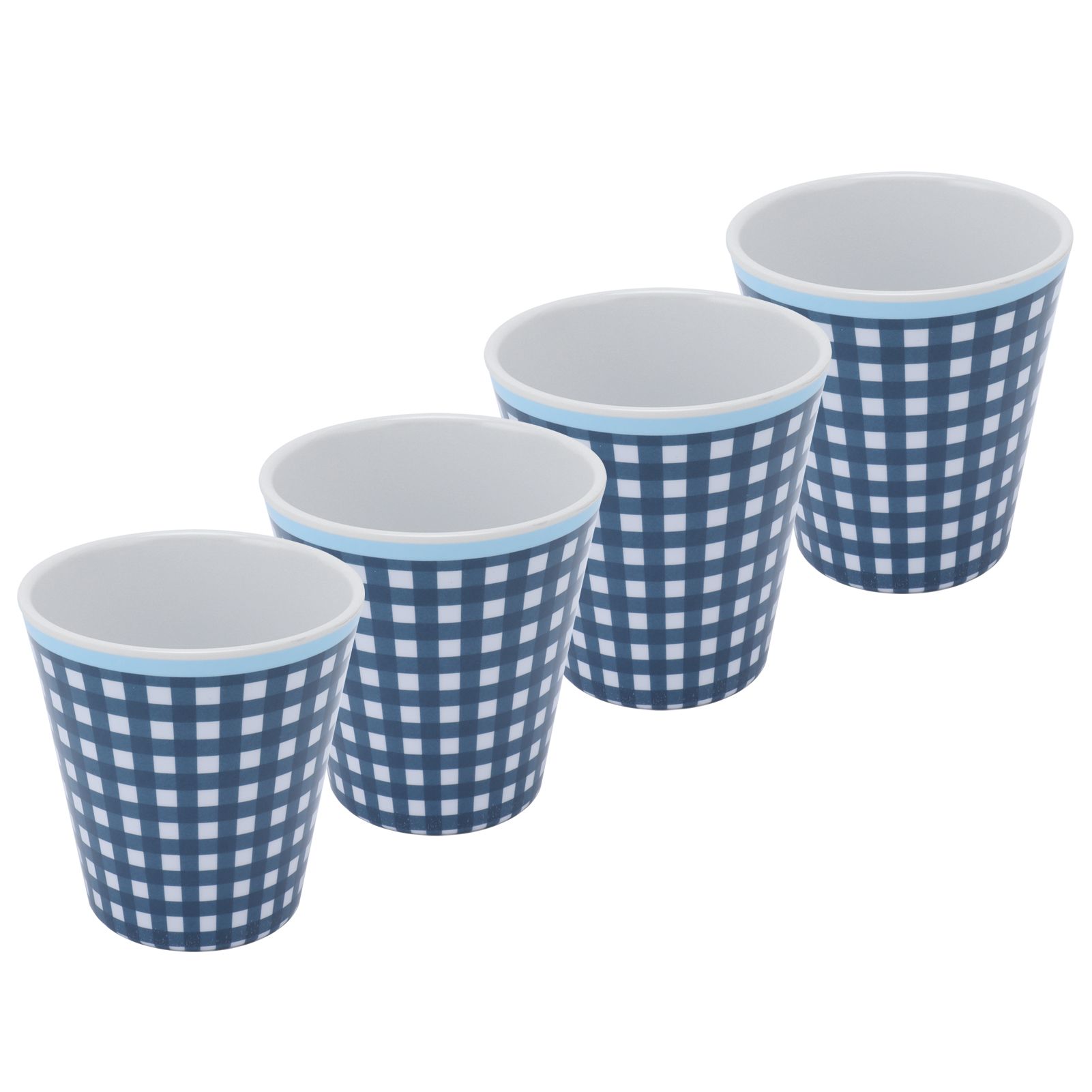 4Pcs/Set Originality Melamine Cup Imitation Porcelain Water Mug for Restaurant