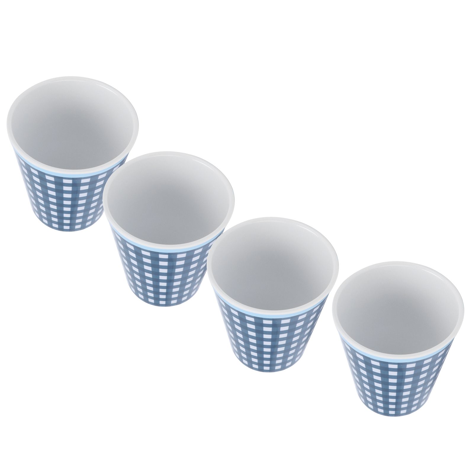 4Pcs/Set Originality Melamine Cup Imitation Porcelain Water Mug for Restaurant view 3
