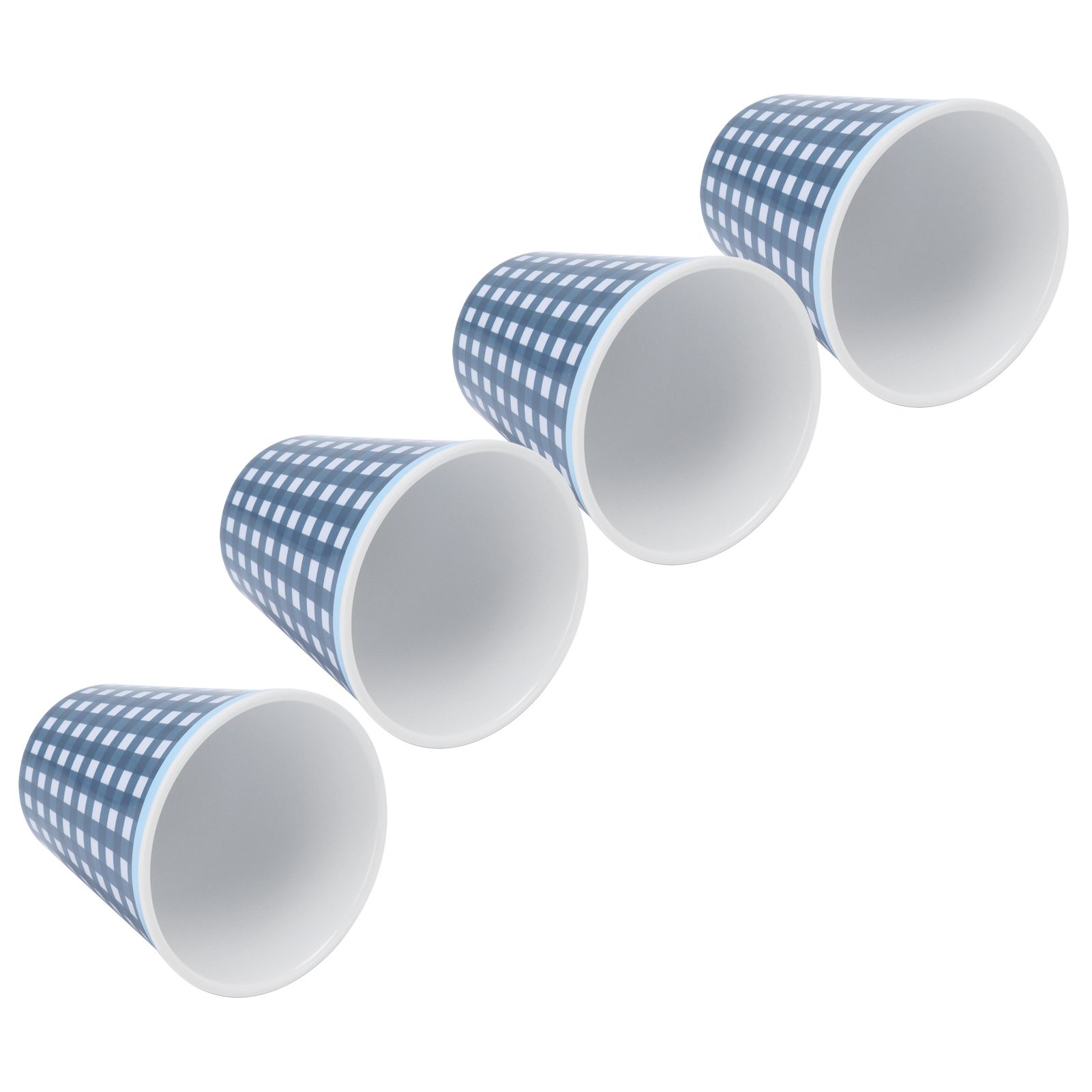 4Pcs/Set Originality Melamine Cup Imitation Porcelain Water Mug for Restaurant view 5