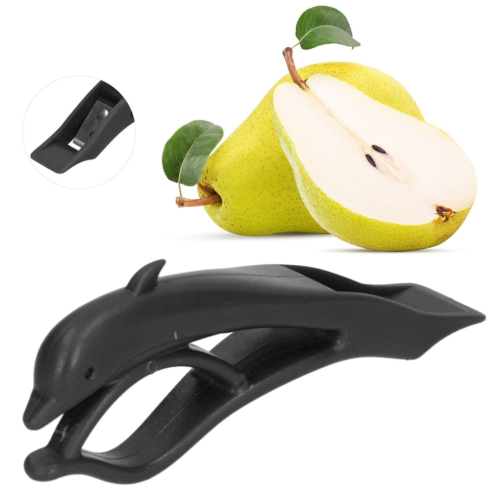 Dolphin Shaped Fruit Peeler Manual Multifunctional Household Peeler Kitchen view 11