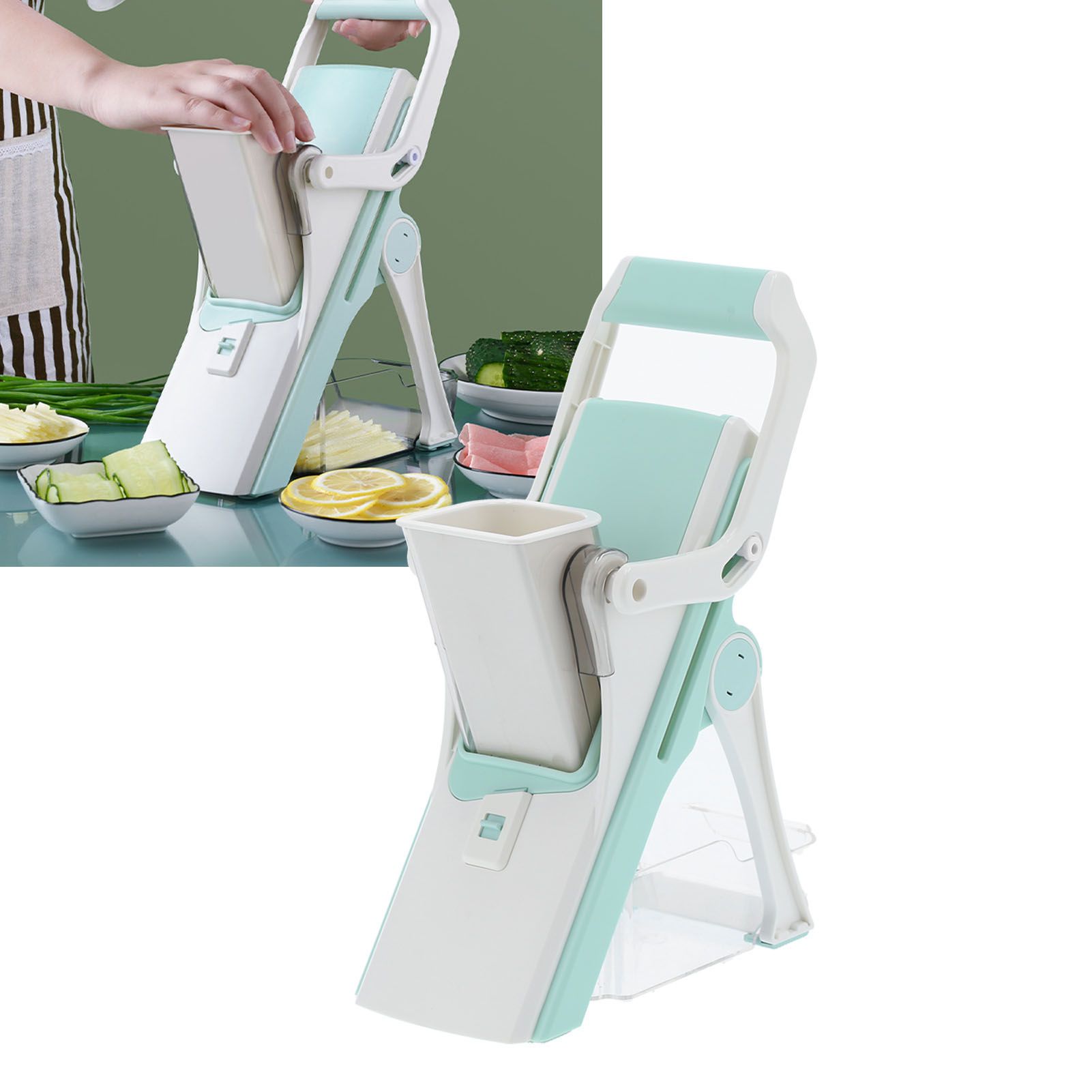 Vegetable Cutter Stainless Steel Vegetable Grater Shredder Slicing Tool view 11