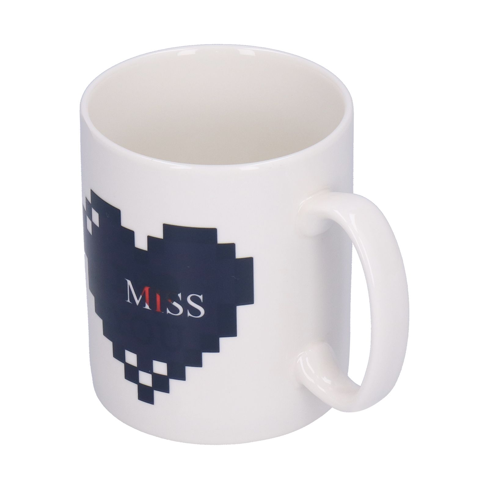 Color Changing Mug Originality Love Pattern Ceramic Coffee Cup Milk Mug for