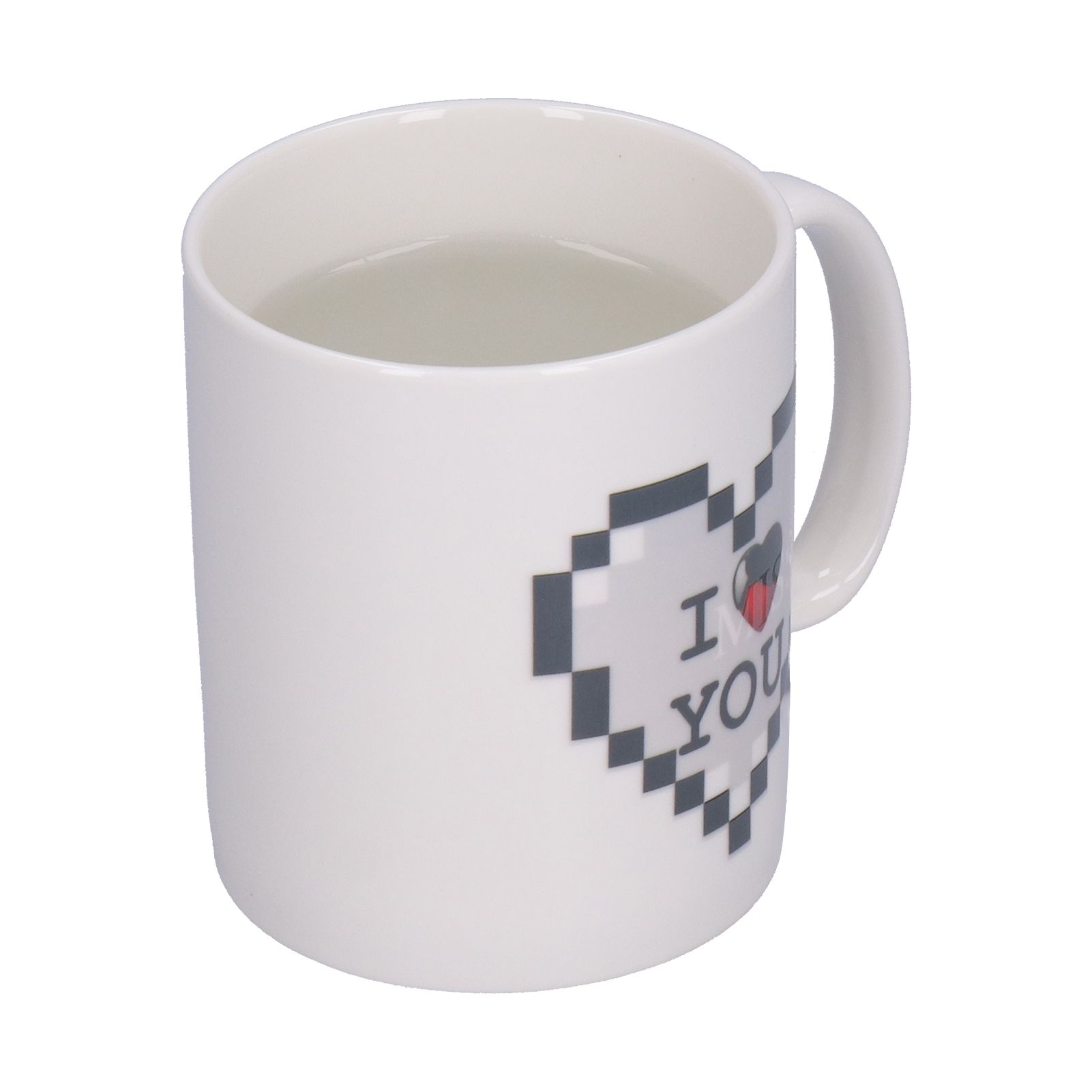 Color Changing Mug Originality Love Pattern Ceramic Coffee Cup Milk Mug for view 9