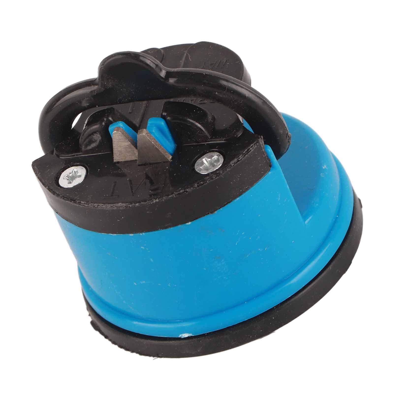 Knife Sharpener Manual Scissor Sharpener Knife Sharpening Tool with Suction view 5