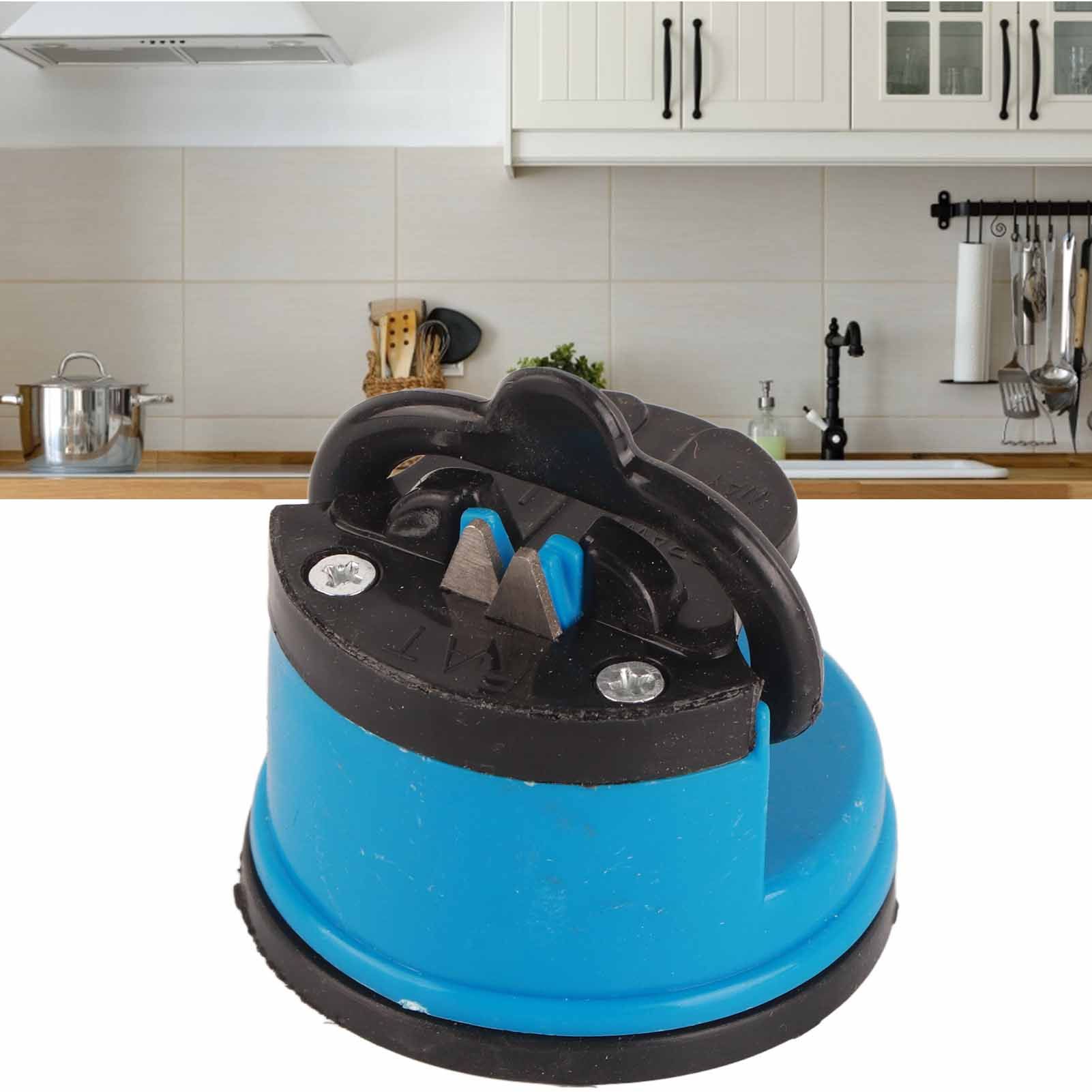 Knife Sharpener Manual Scissor Sharpener Knife Sharpening Tool with Suction view 11