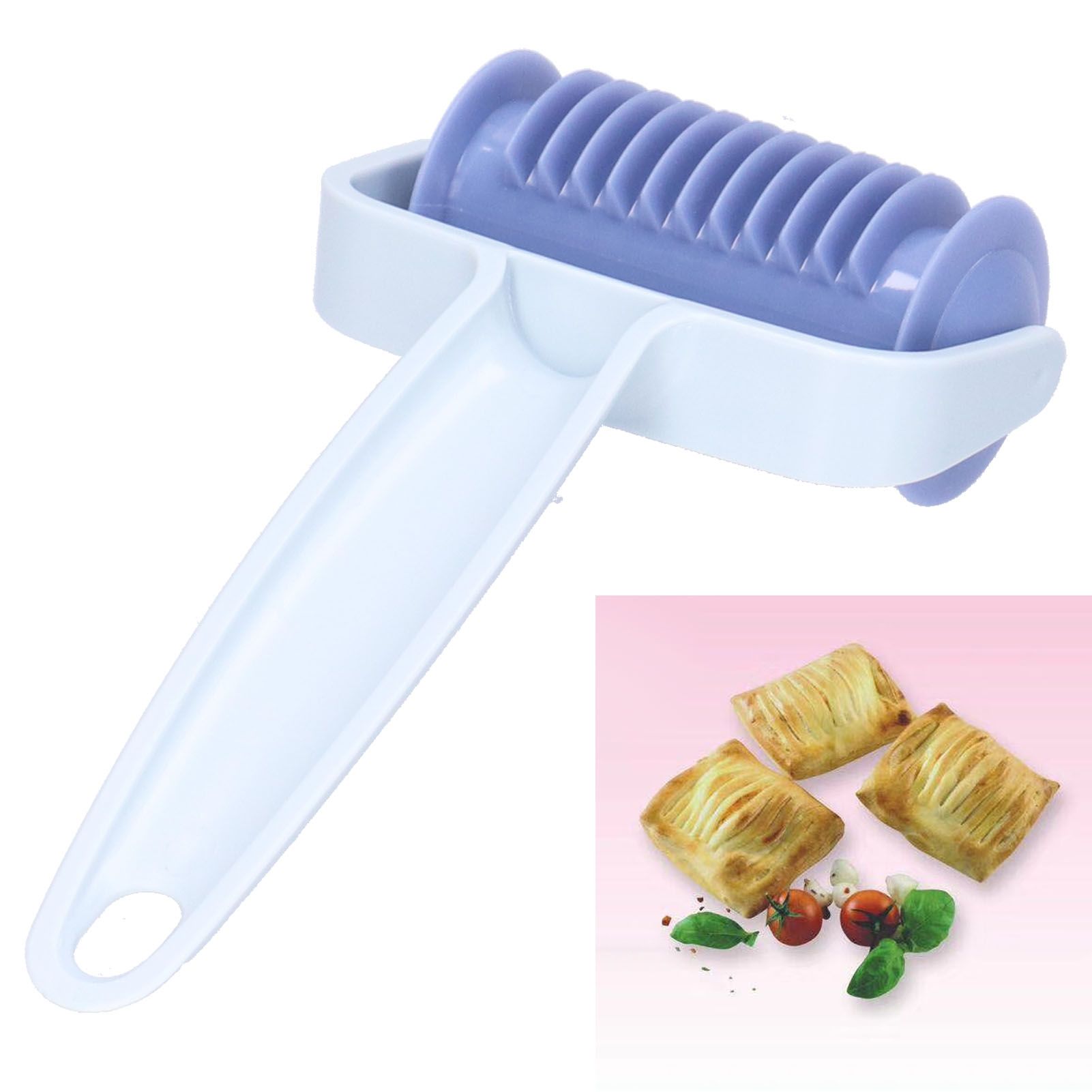 DIY Dough Roller Innovative ABS Pastry Roller Baking Accessory for Biscuits view 12