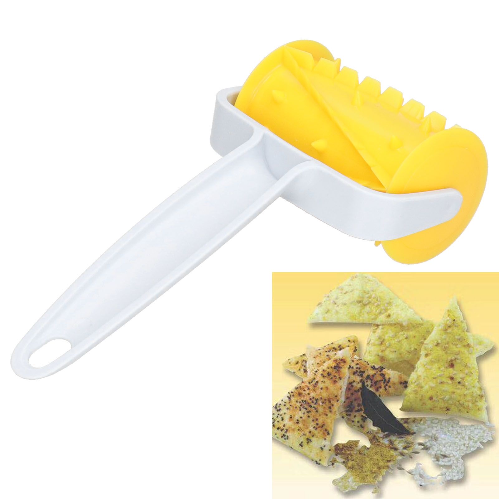 DIY Dough Roller Innovative ABS Pastry Roller Baking Accessory for Biscuits view 12