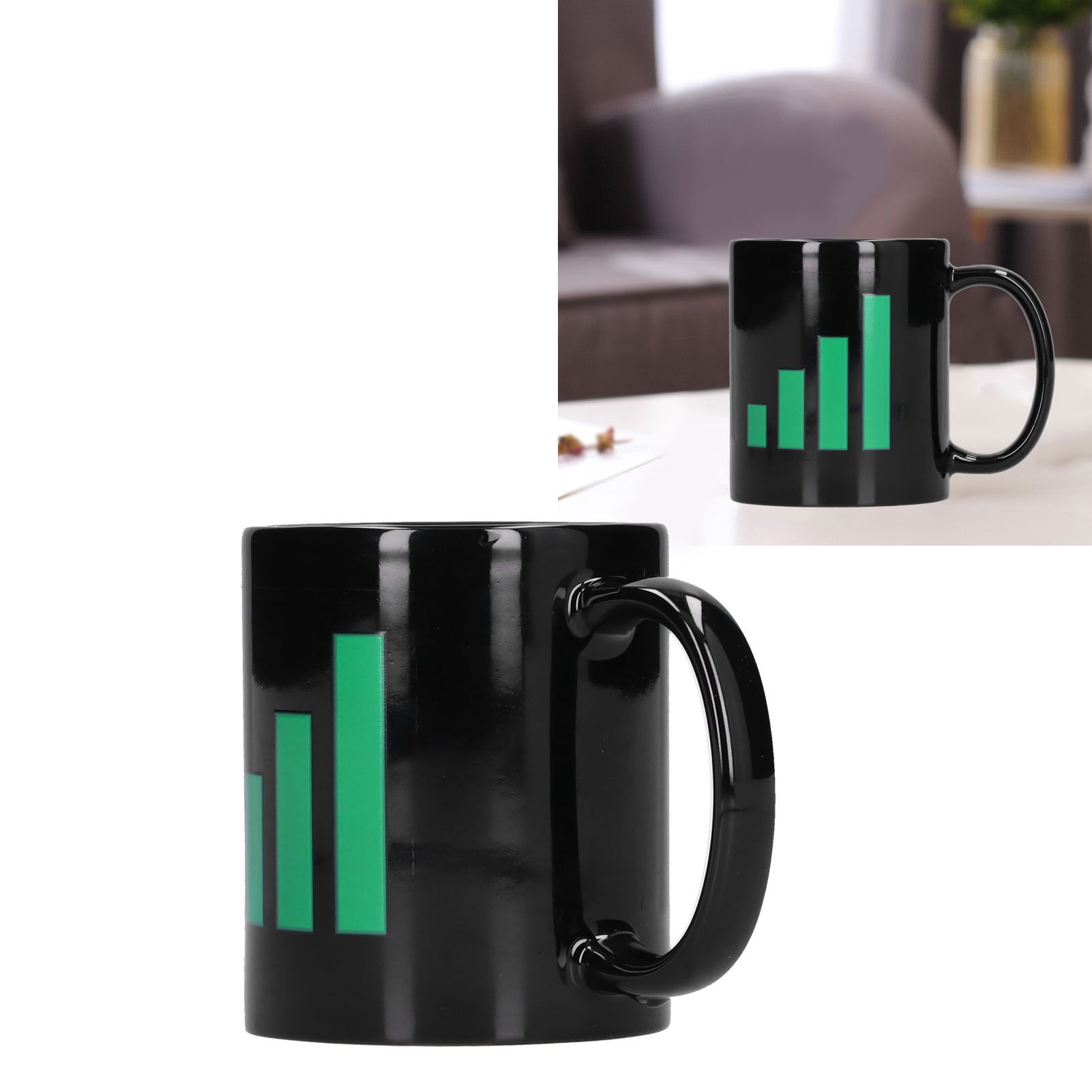 Originality Color Changing Cup WIFI Signal Pattern Coffee Mug for Home Office view 11