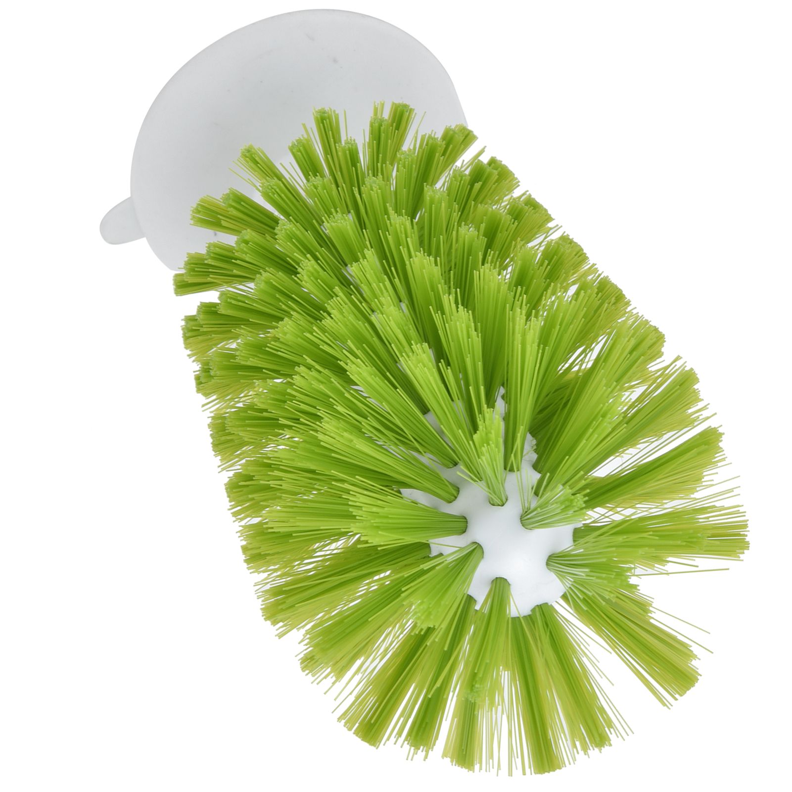 Glass Brush ABS Nylon Vertical Design Nontoxic Suction Cup Cleaning Brush for view 7