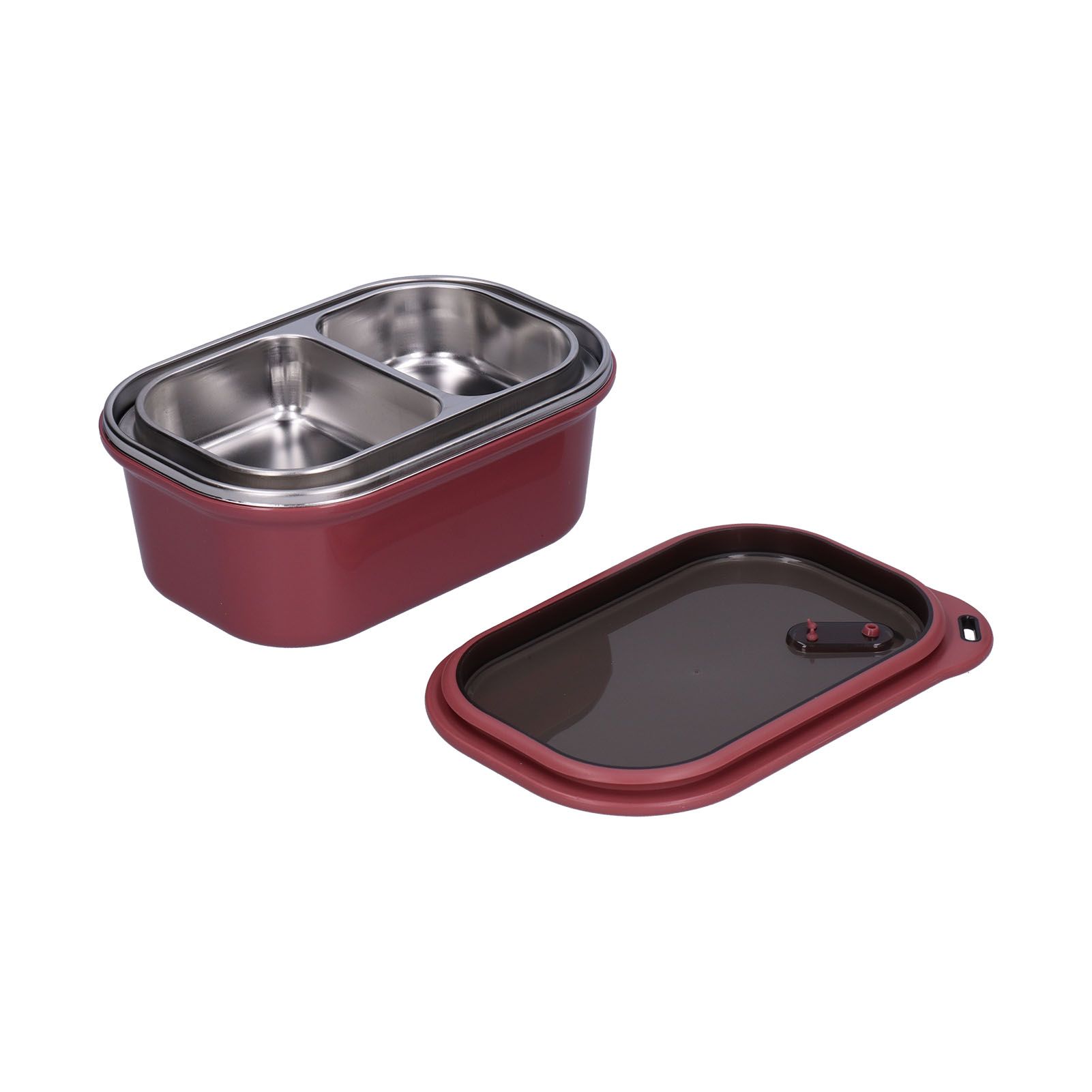 1.2L Stainless Steel Bento Box Doublelayer LeakProof Sealed Food Container view 5