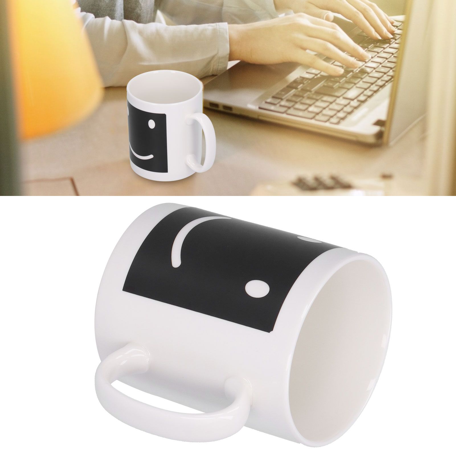 Unique Pattern Color Changing Mug Heat Induction Cup Coffee Mug for Office view 11