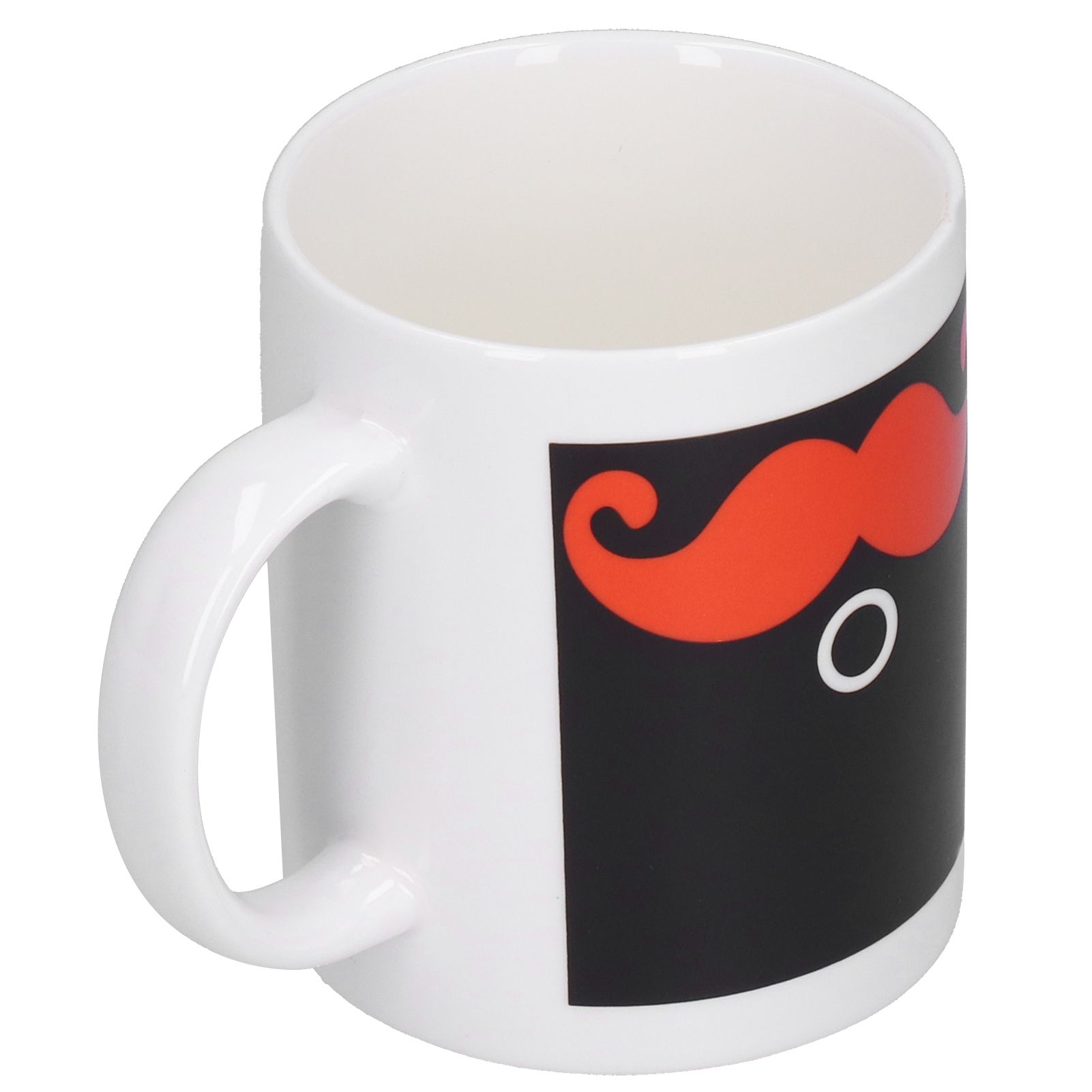 Beard Pattern Innovative Thermal Induction Mug Color Changing Cup for Office
