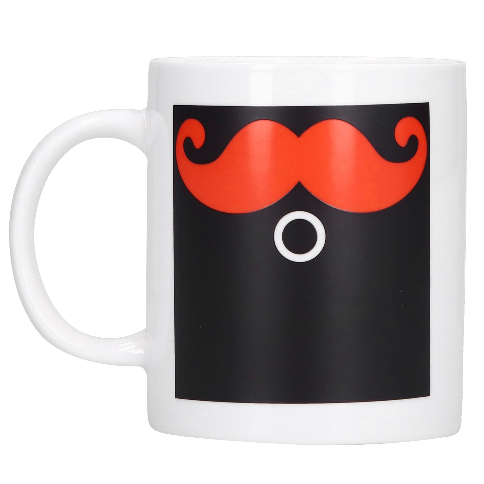 Beard Pattern Innovative Thermal Induction Mug Color Changing Cup for Office view 2
