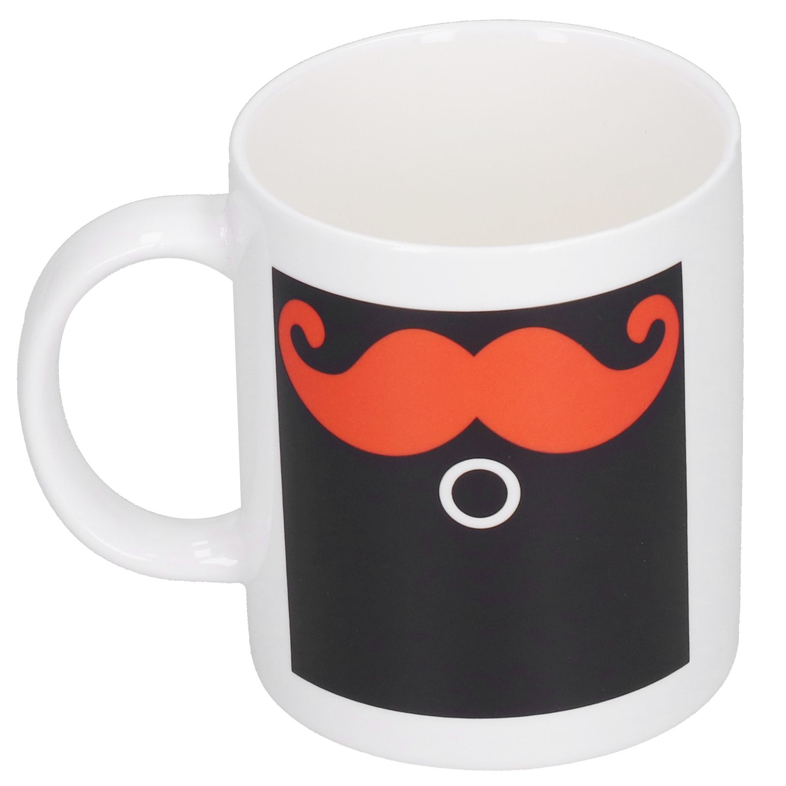 Beard Pattern Innovative Thermal Induction Mug Color Changing Cup for Office view 3