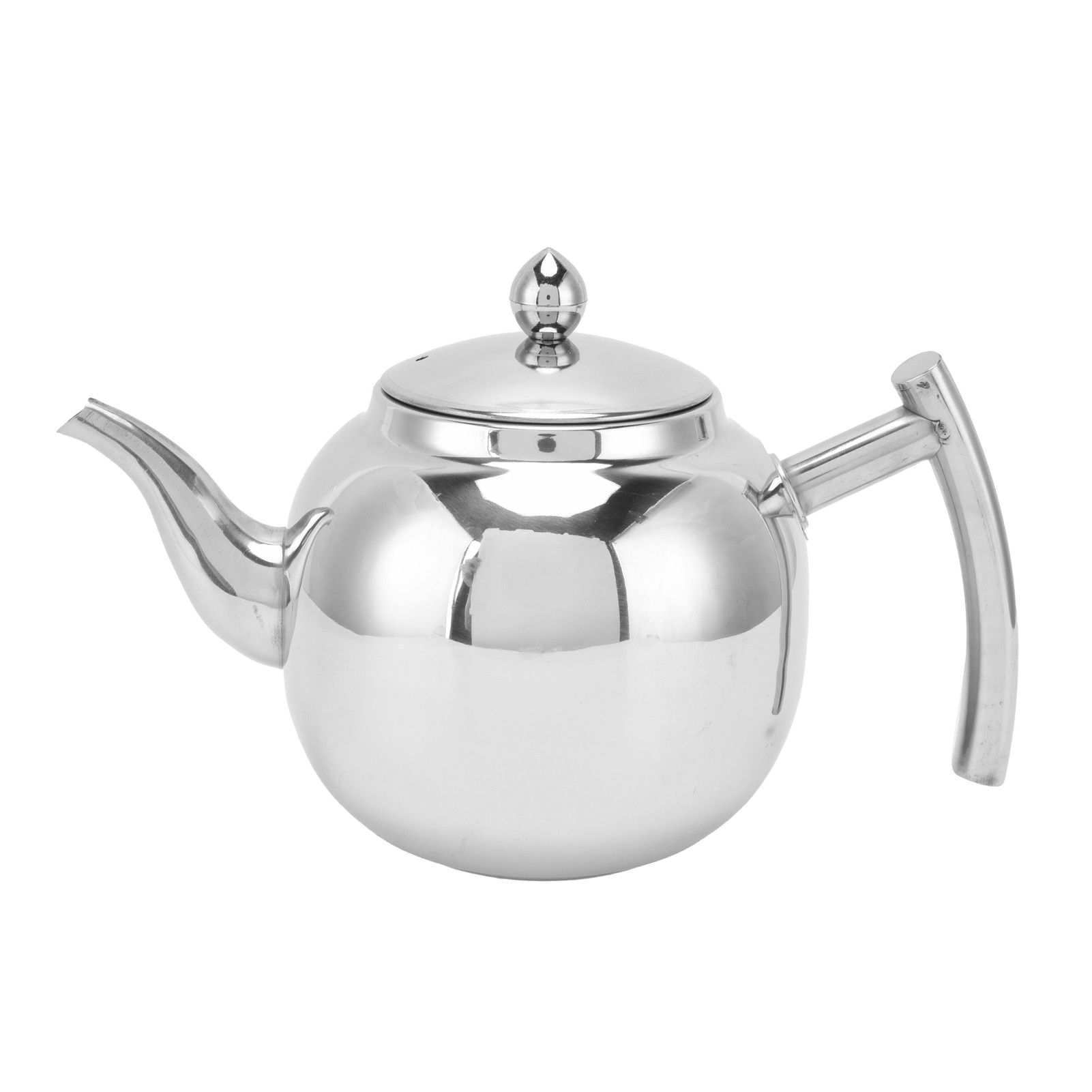 Household Teapot Stainless Steel Tea Pot Cold Water Kettle with Filter for view 2