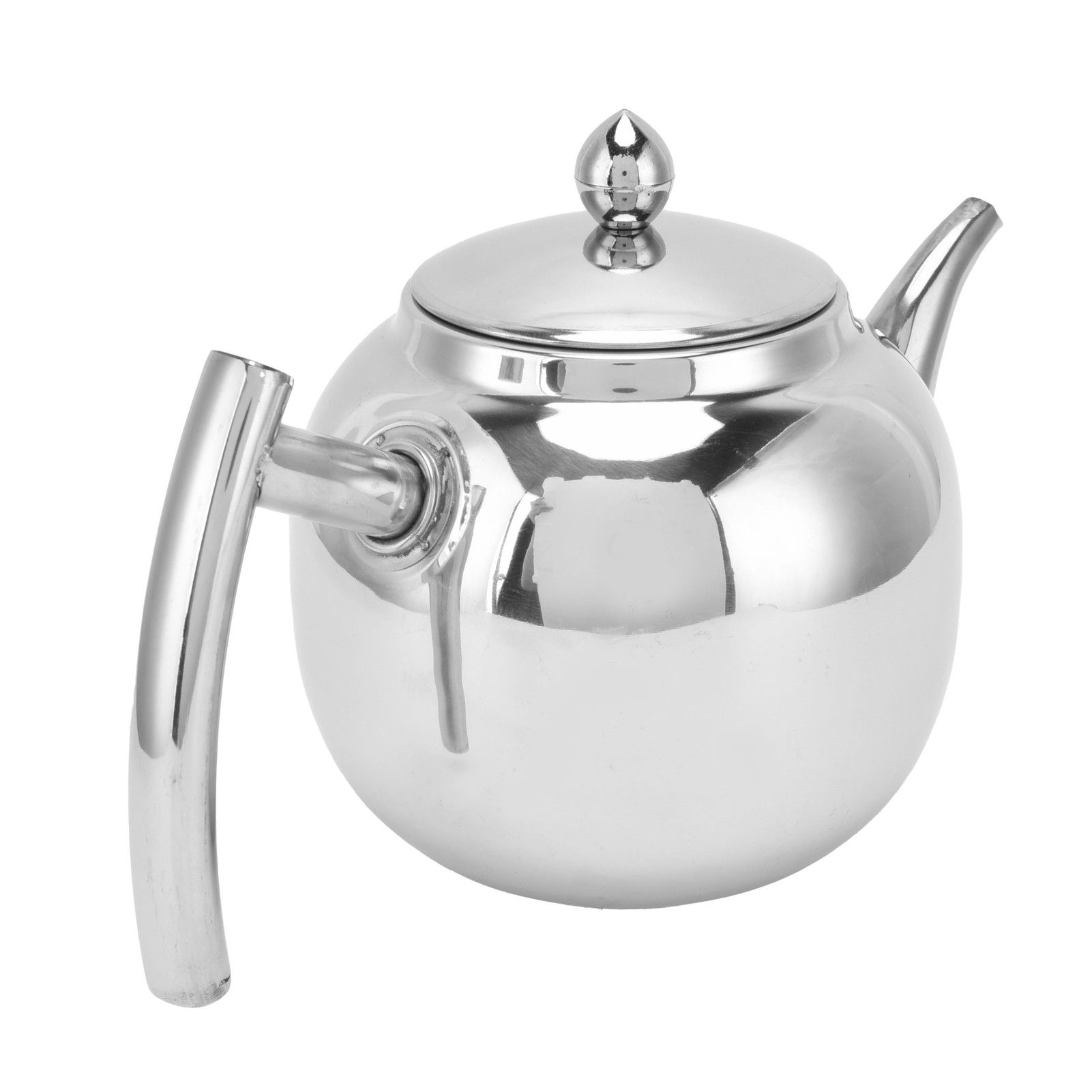 Household Teapot Stainless Steel Tea Pot Cold Water Kettle with Filter for view 3
