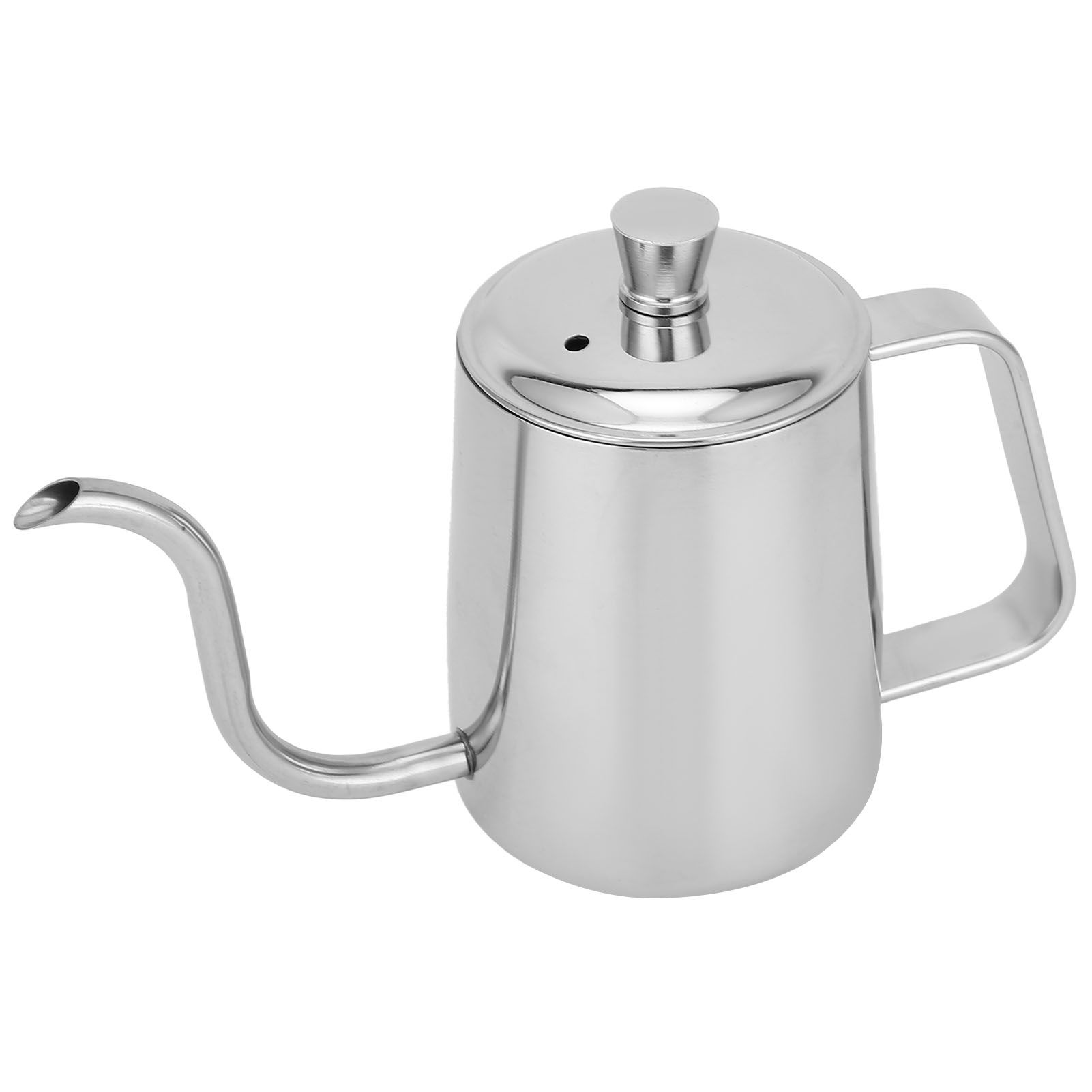 Coffee Pot Stainless Steel Long Fine Spout Manual Coffee Kettle with Cover for view 4