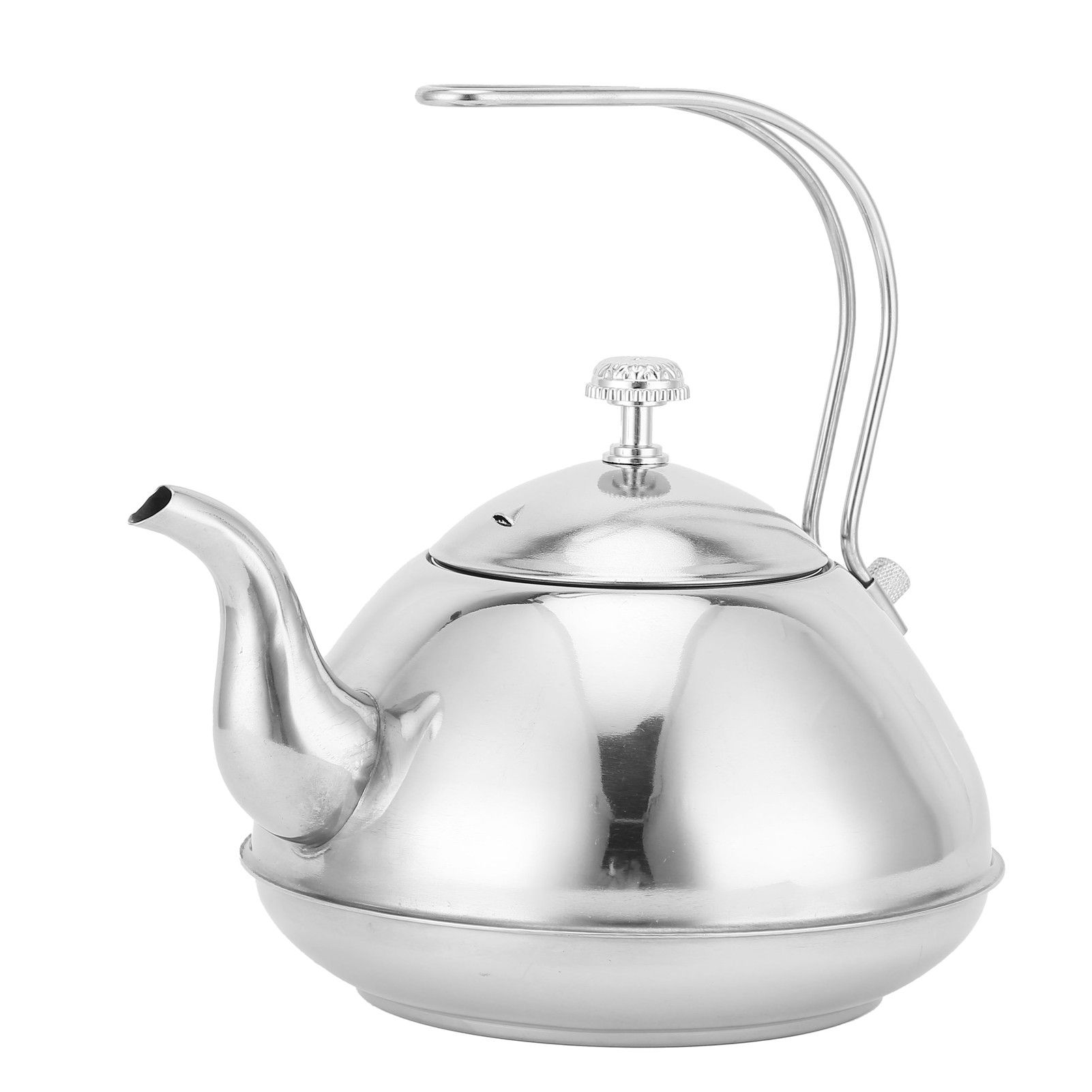 Stainless Steel Teapot with Tea Infuser Thickened NonMagnetic Kettle for Home view 3