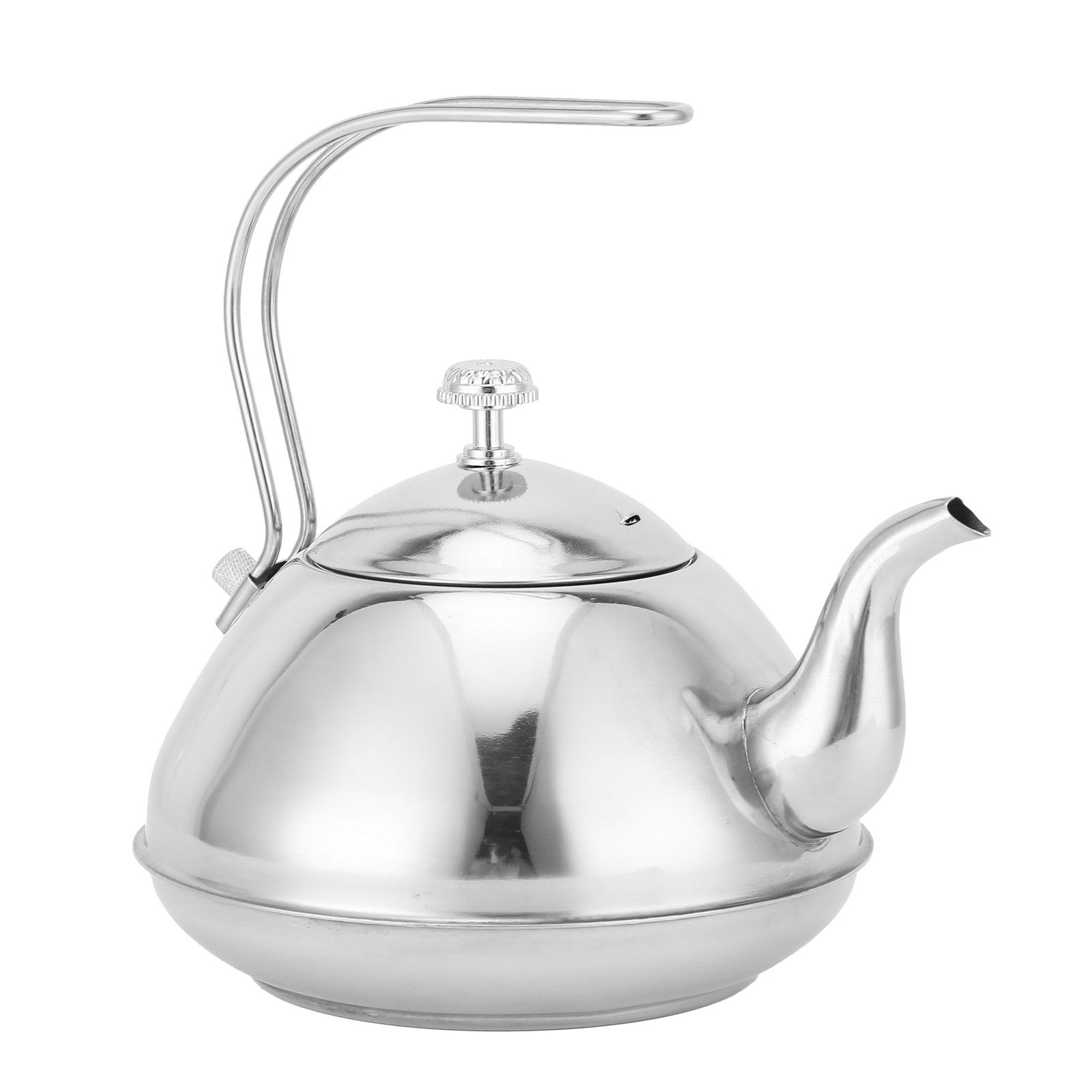 Stainless Steel Teapot with Tea Infuser Thickened NonMagnetic Kettle for Home view 5