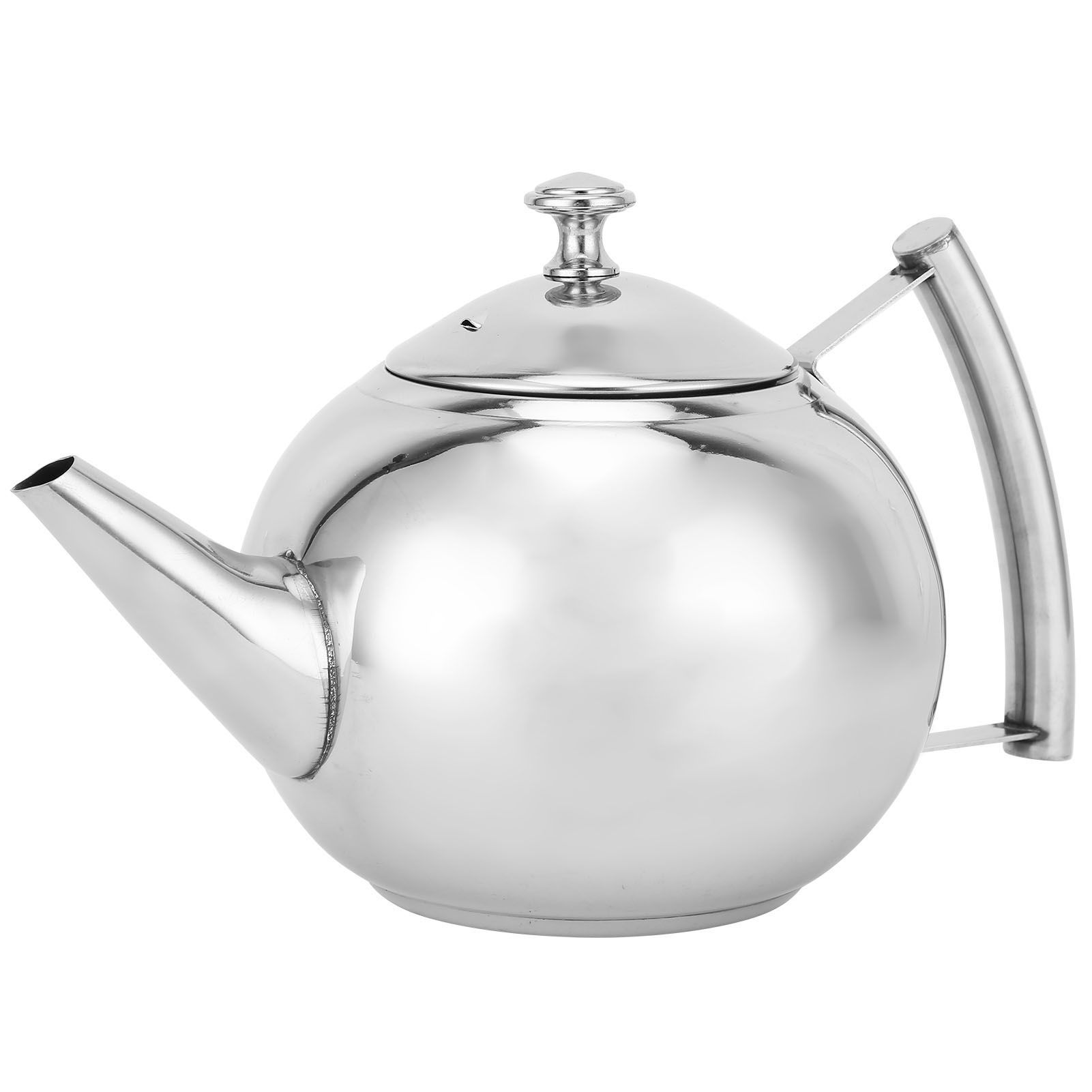 Stainless Steel Teapot Nontoxic Tea Pot Kettle with Filter for Brewing Loose