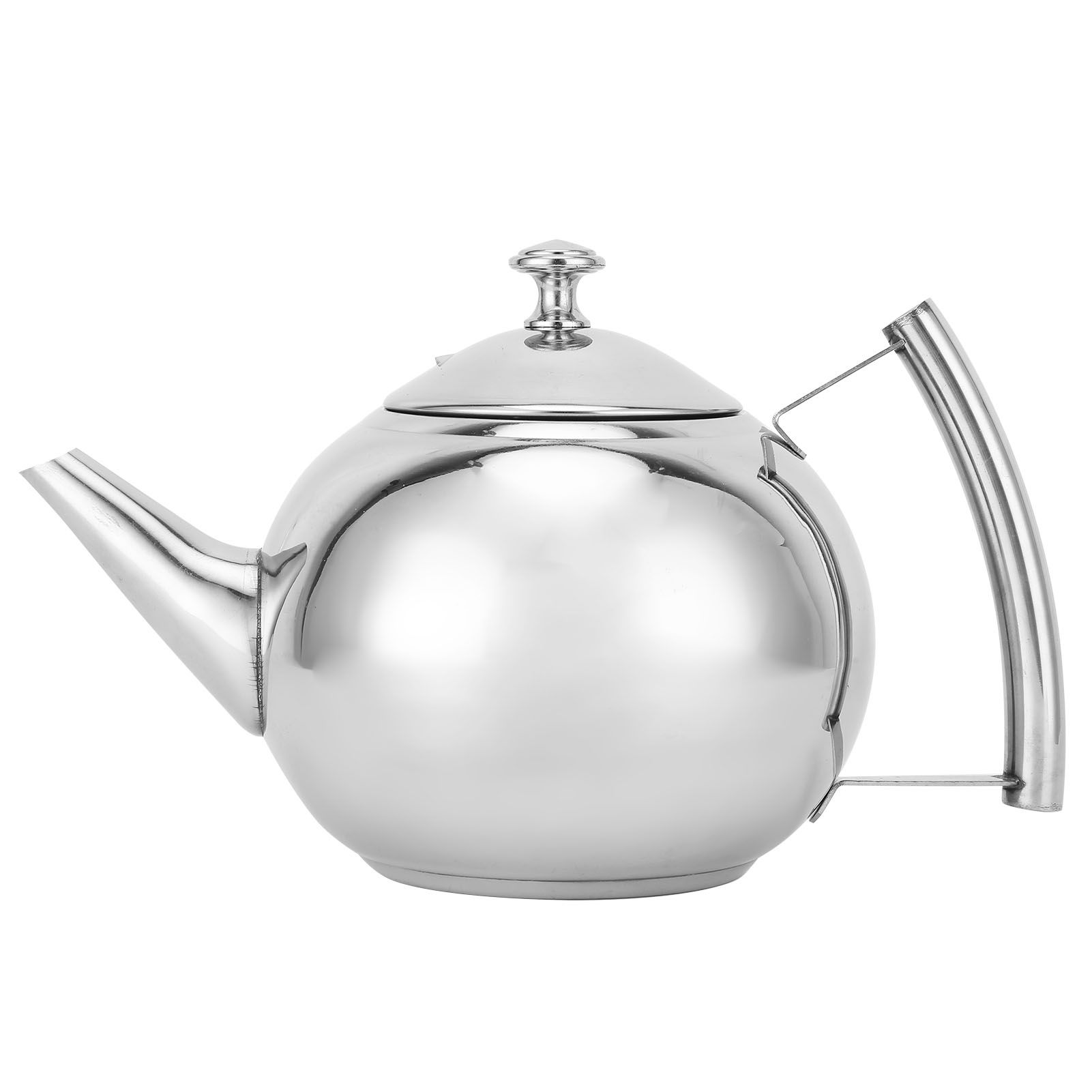 Stainless Steel Teapot Nontoxic Tea Pot Kettle with Filter for Brewing Loose view 2