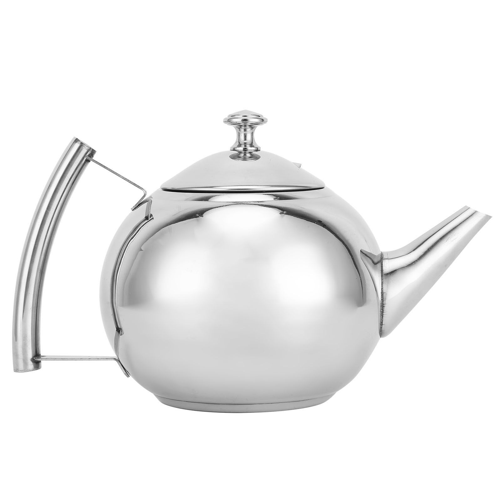 Stainless Steel Teapot Nontoxic Tea Pot Kettle with Filter for Brewing Loose view 7