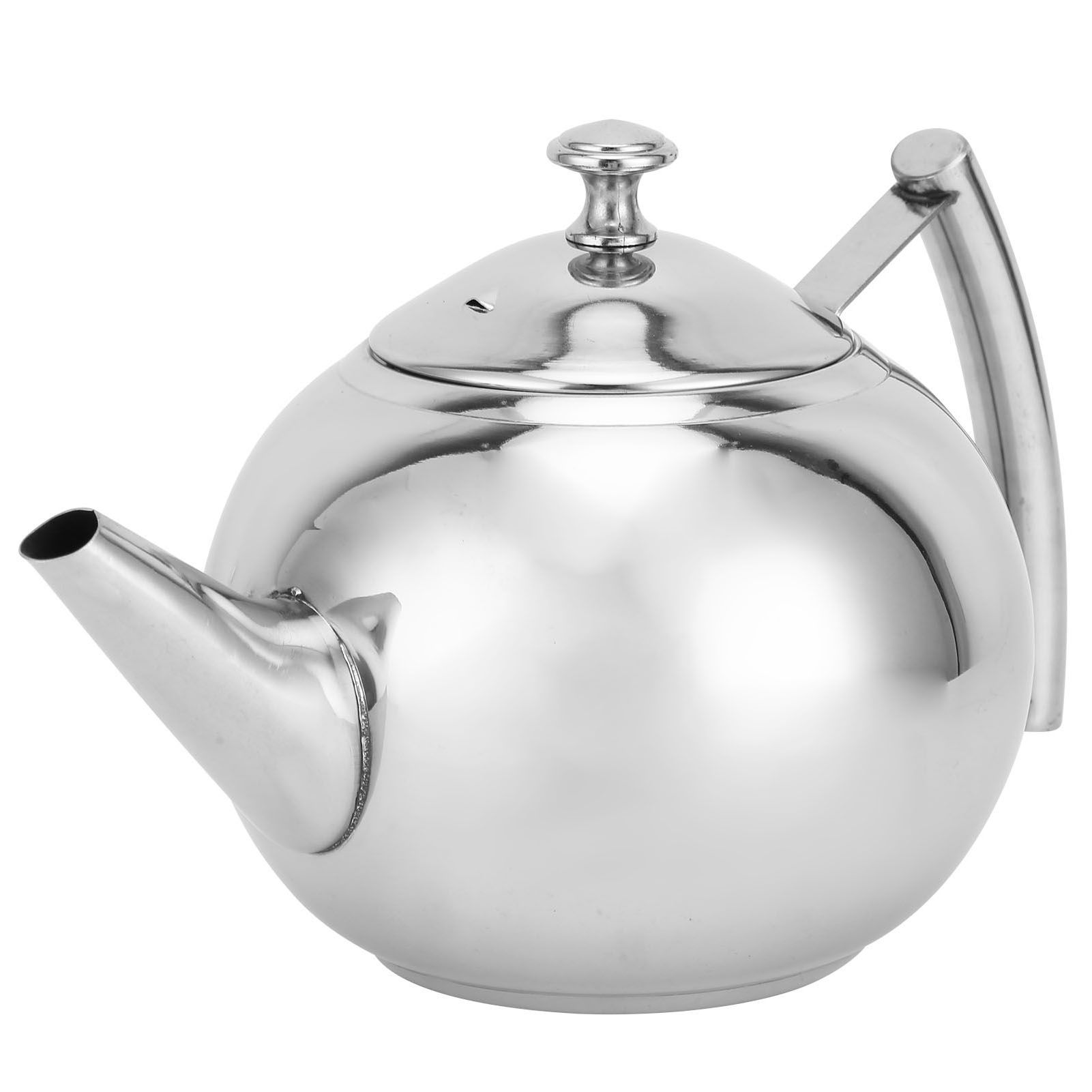 Stainless Steel Teapot Nontoxic Tea Pot Kettle with Filter for Brewing Loose view 9