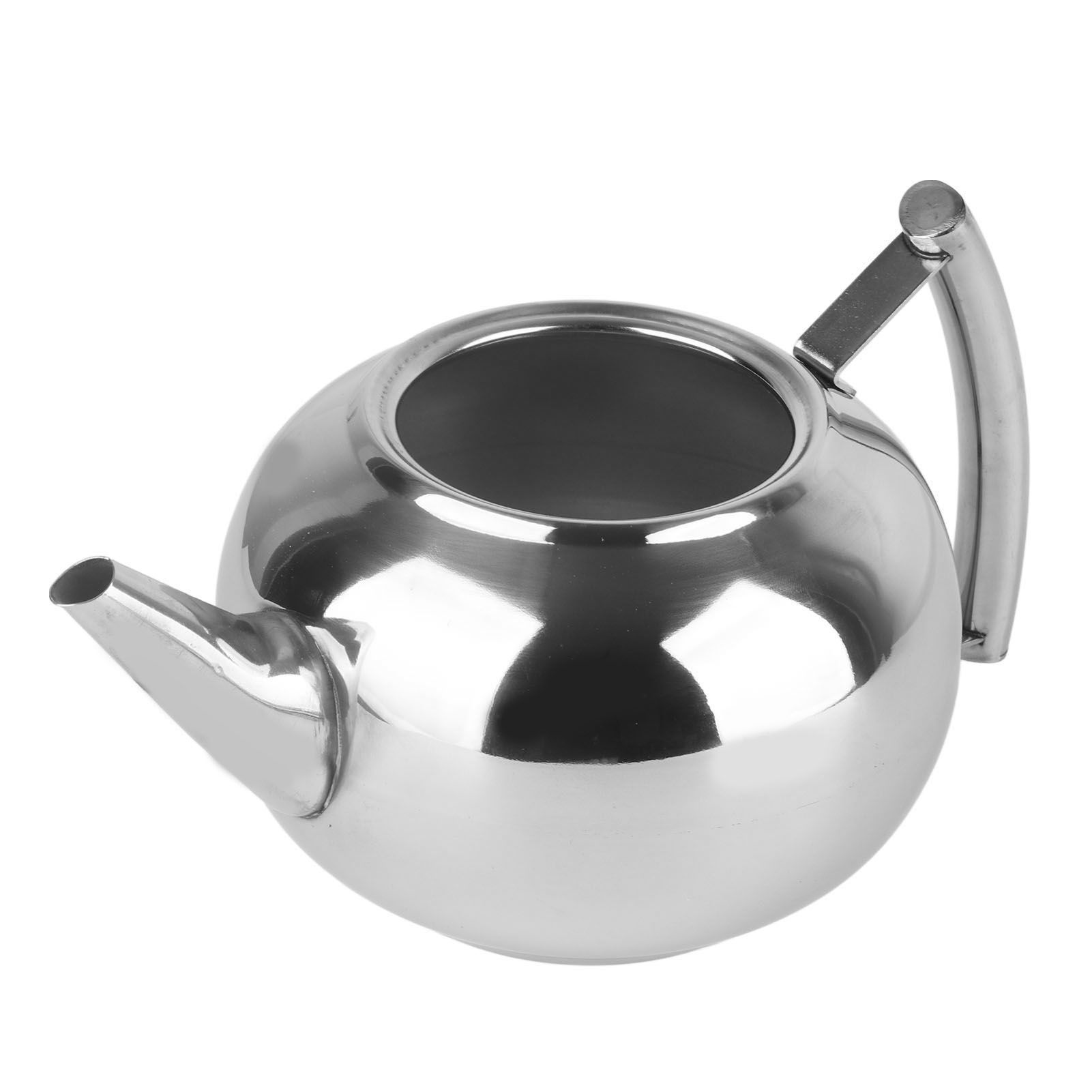 Stainless Steel Teapot Nontoxic Tea Pot Kettle with Filter for Brewing Loose view 8