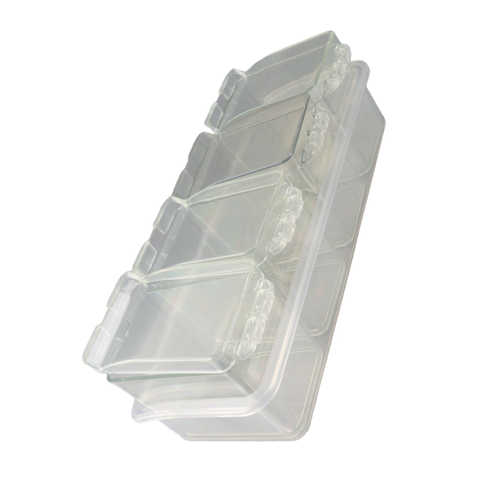Seasoning Storage Box Spice Pots Storage Container Condiment Jar with Cover view 4