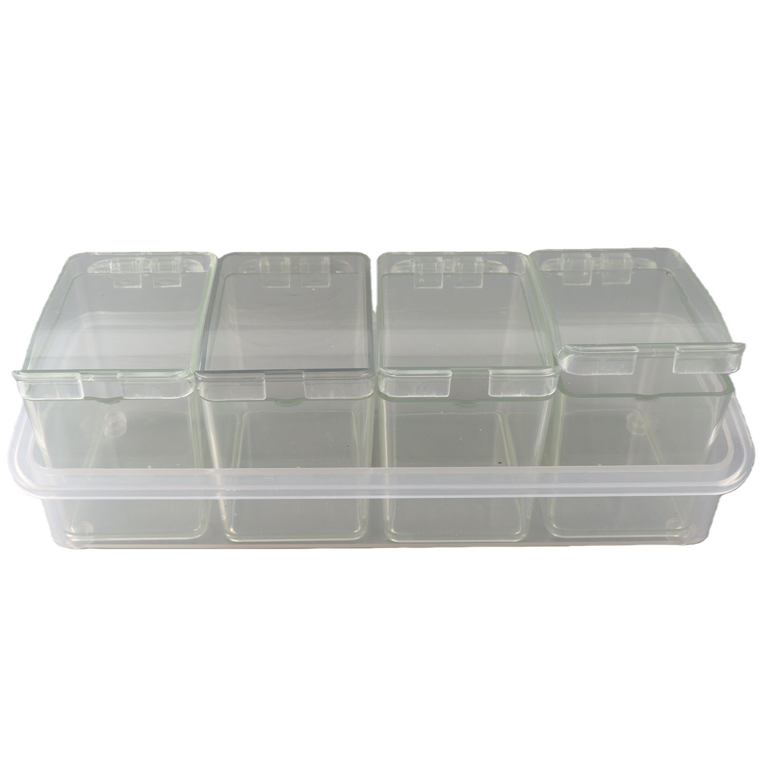 Seasoning Storage Box Spice Pots Storage Container Condiment Jar with Cover view 8