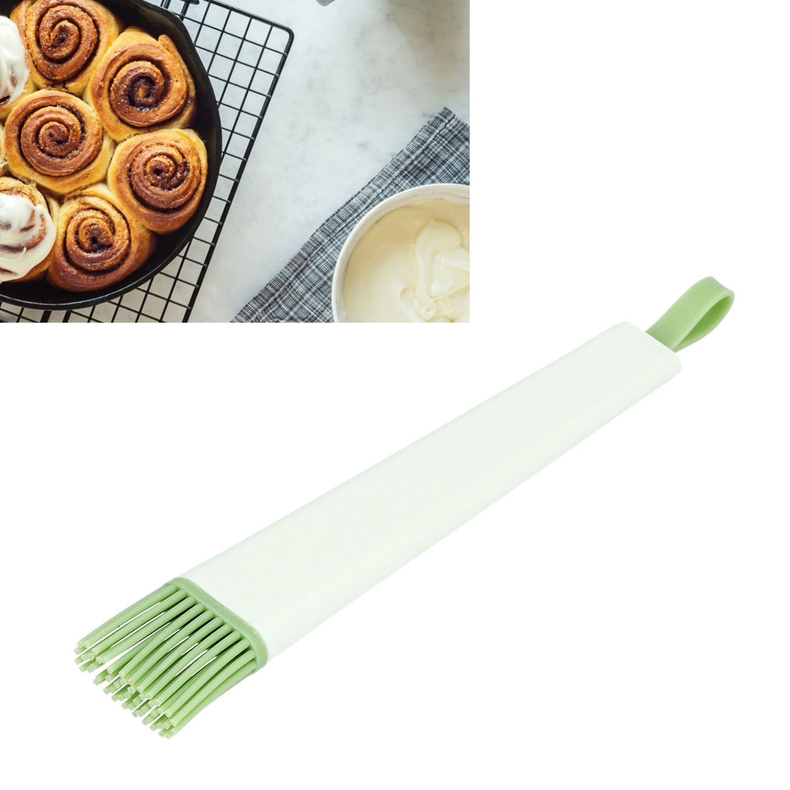 Silicone Basting Brush Food Grade Heat Resistant Oil Pastry Brush for Baking view 11