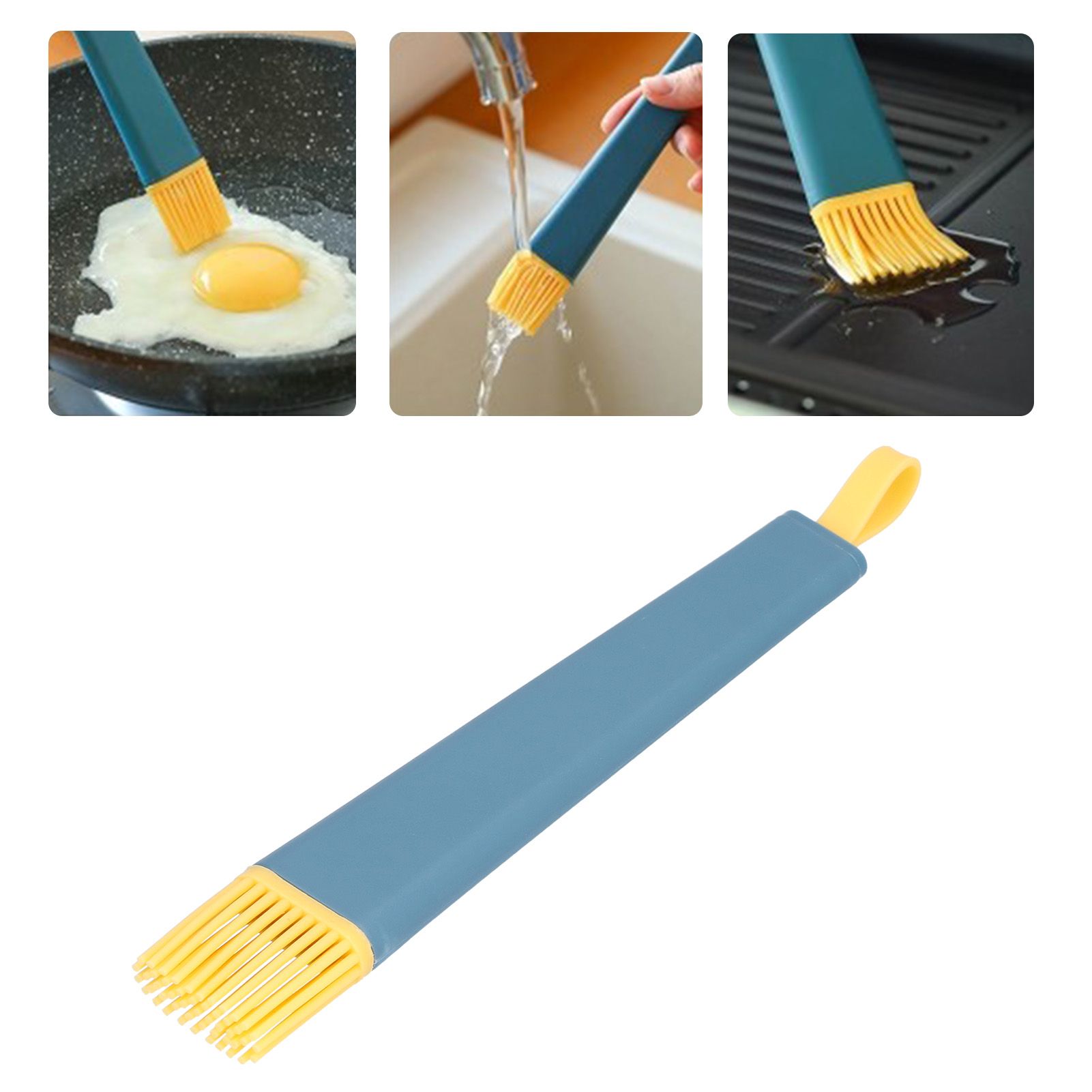 Silicone Basting Brush Food Grade Heat Resistant Oil Pastry Brush for Baking view 12