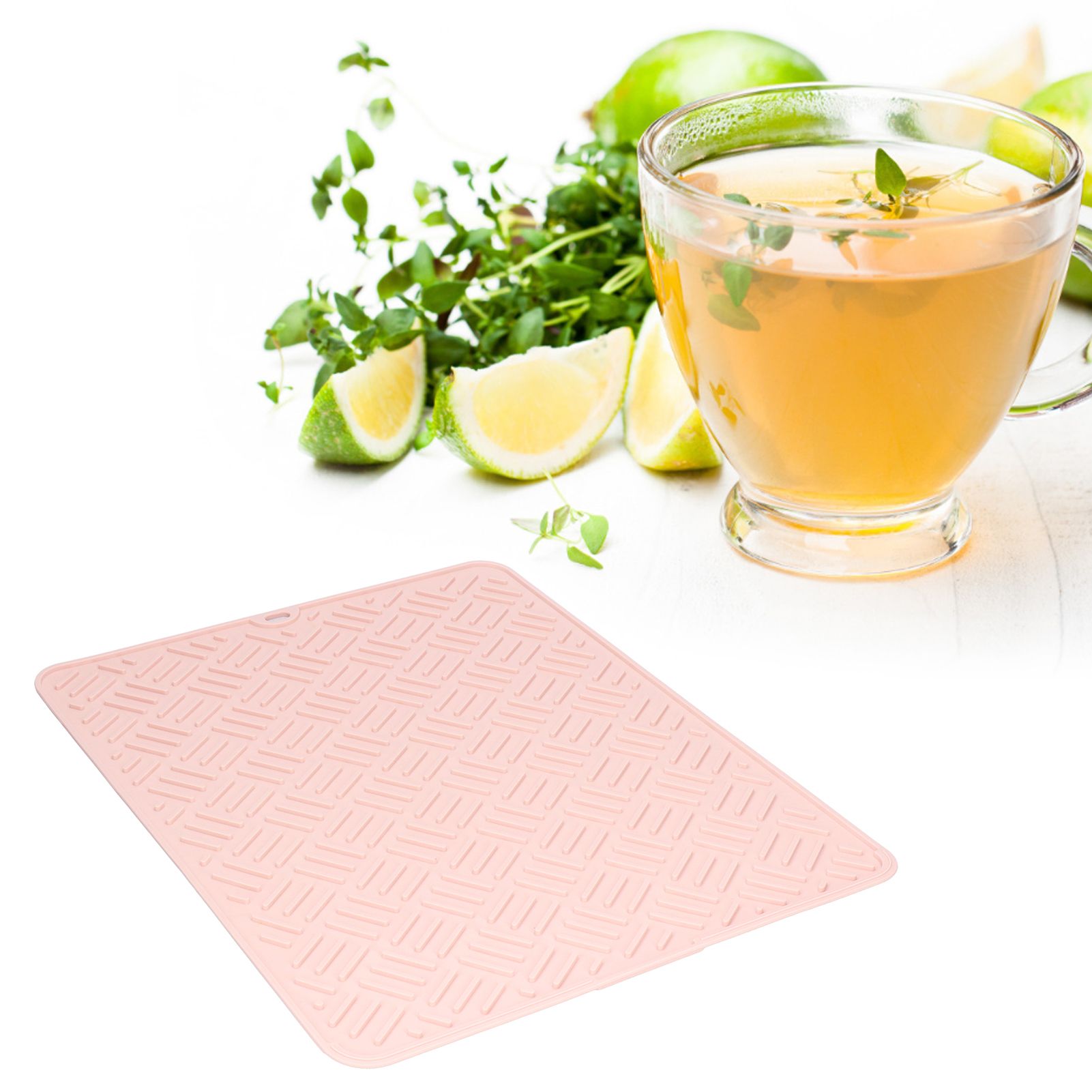 Silicone Heat Insulation Pad Desktop AntiScaldWaterproof Silicone Pad for Home view 11