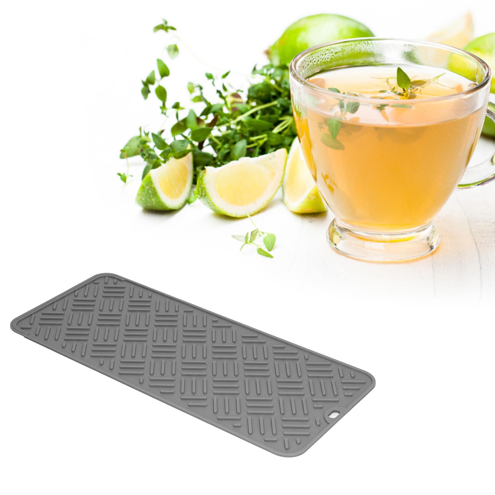 Silicone Heat Insulation Pad Desktop AntiScaldWaterproof Silicone Pad for Home view 11