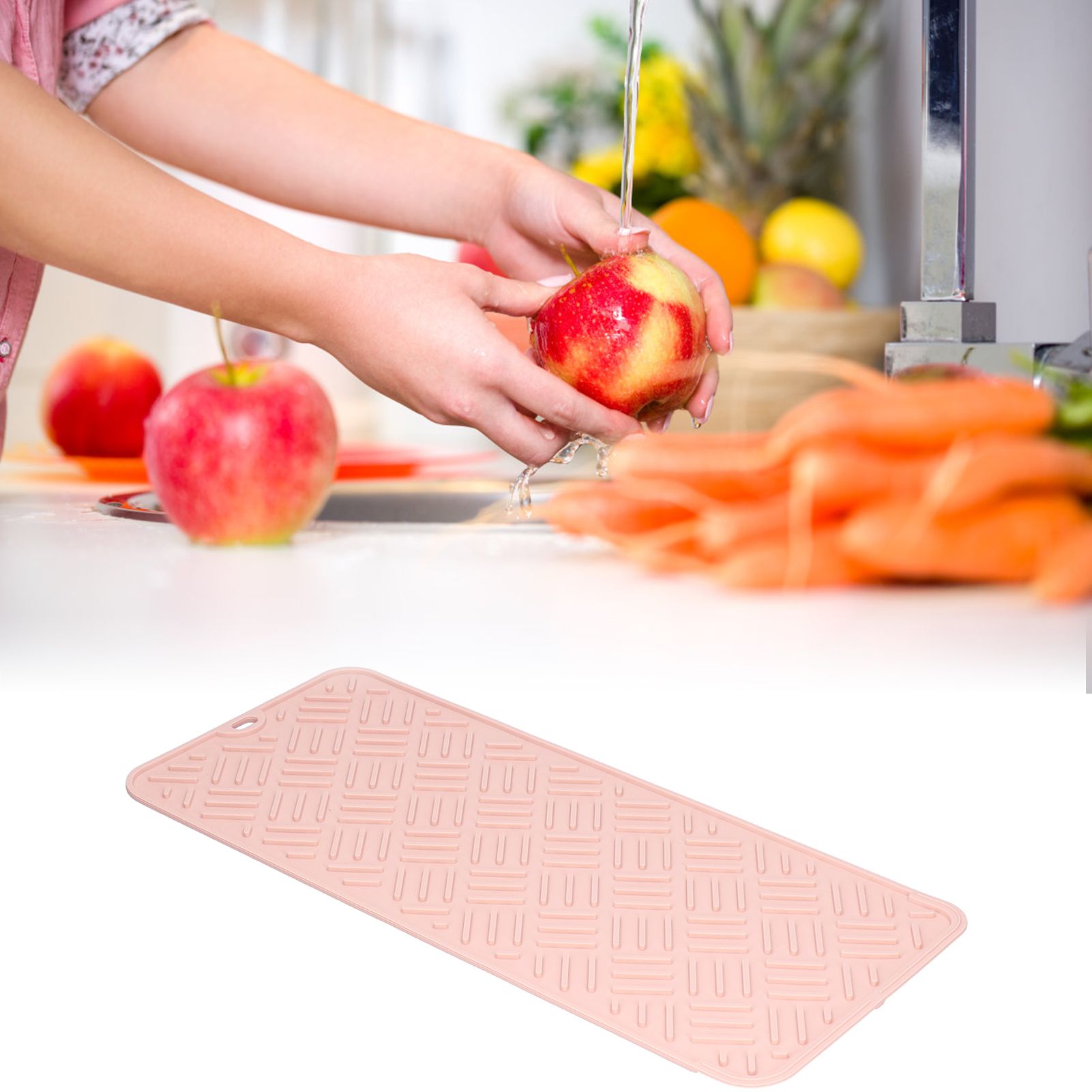 Silicone Heat Insulation Pad Desktop AntiScaldWaterproof Silicone Pad for Home view 12